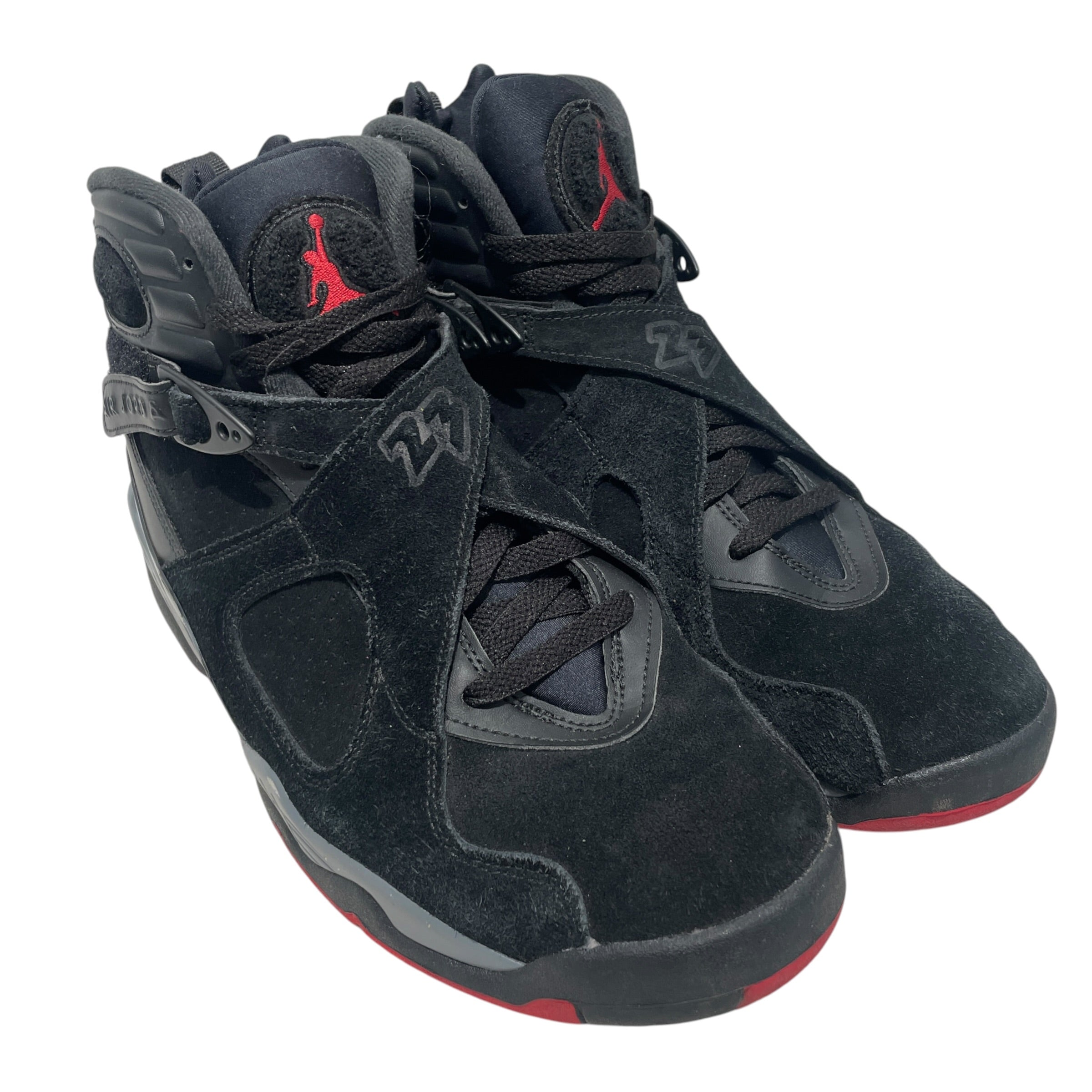 JORDAN BRAND/Hi-Sneakers/US 10.5/Suede/BLK/8s black cement view 1