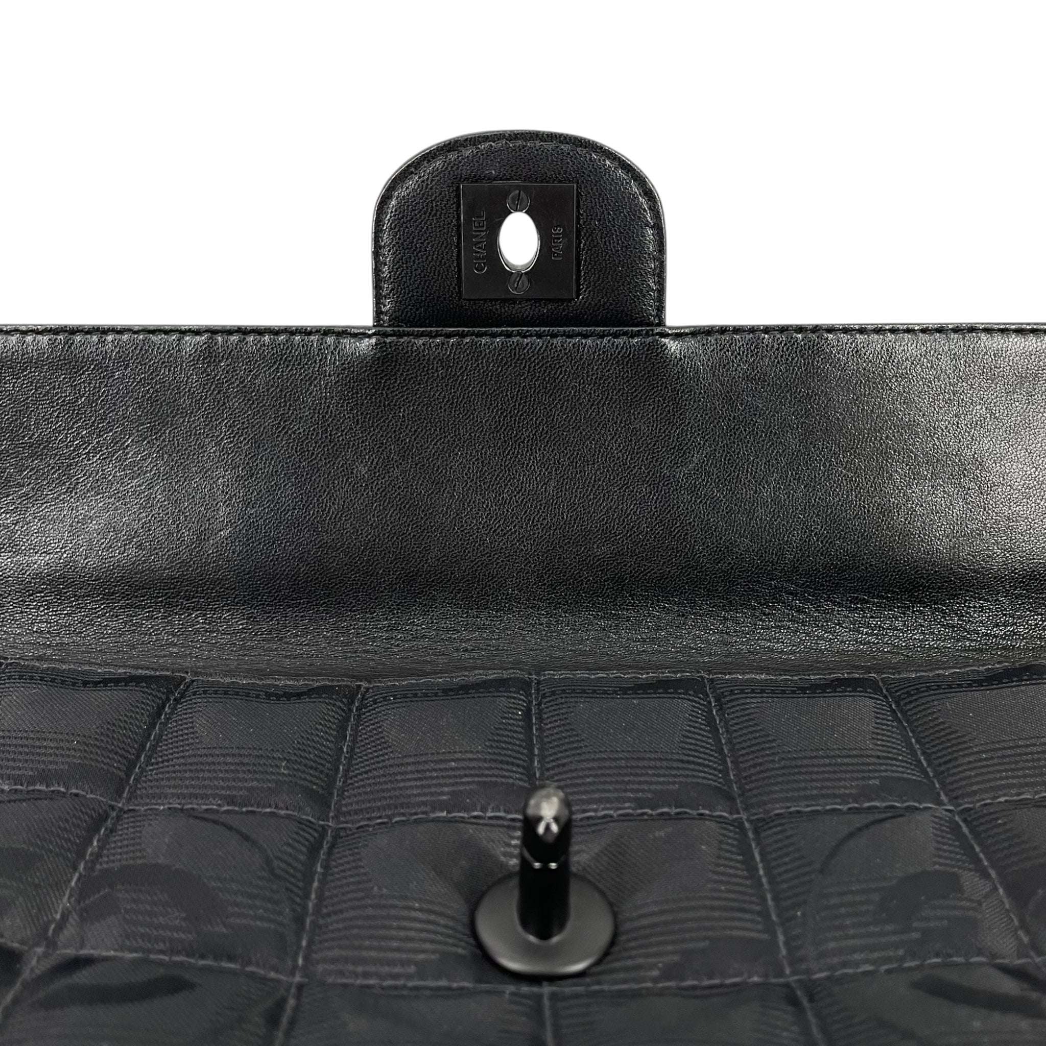 CHANEL/Hand Bag/Nylon/BLK/7731103 NYLON FLAP BAG view 7
