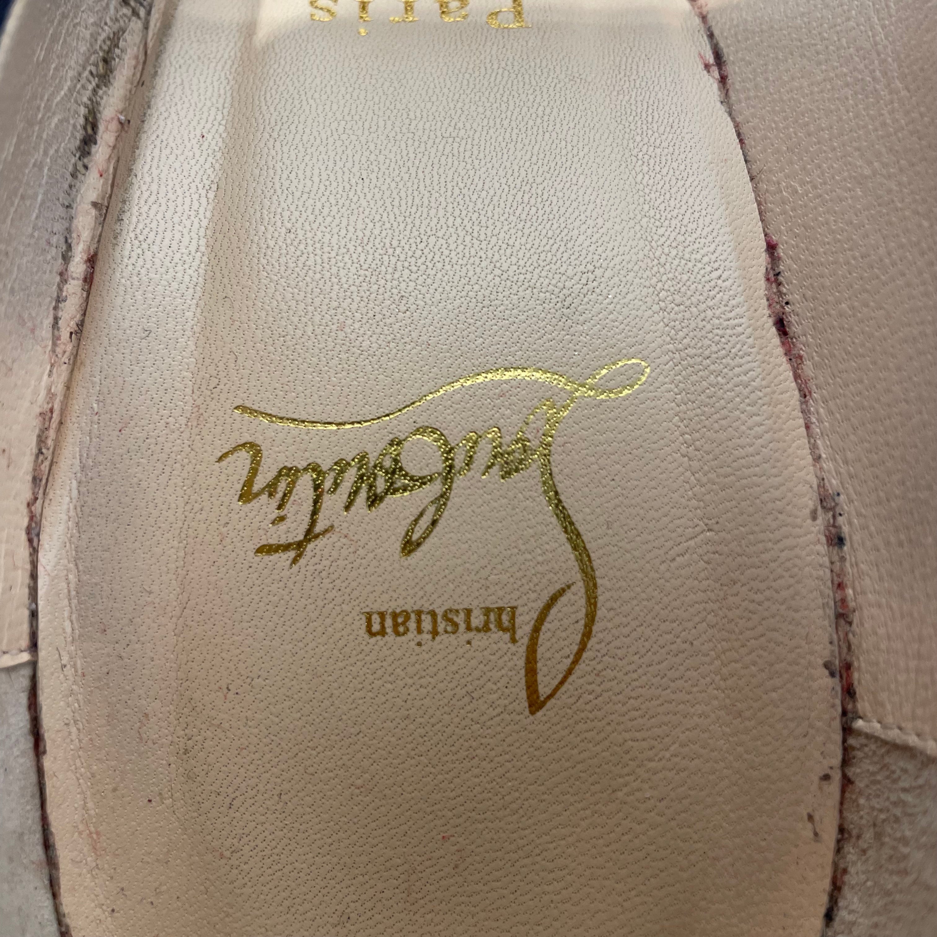 Christian Louboutin/Dress Shoes/EU 41/Leather/BLK/Platform/patent leather view 3