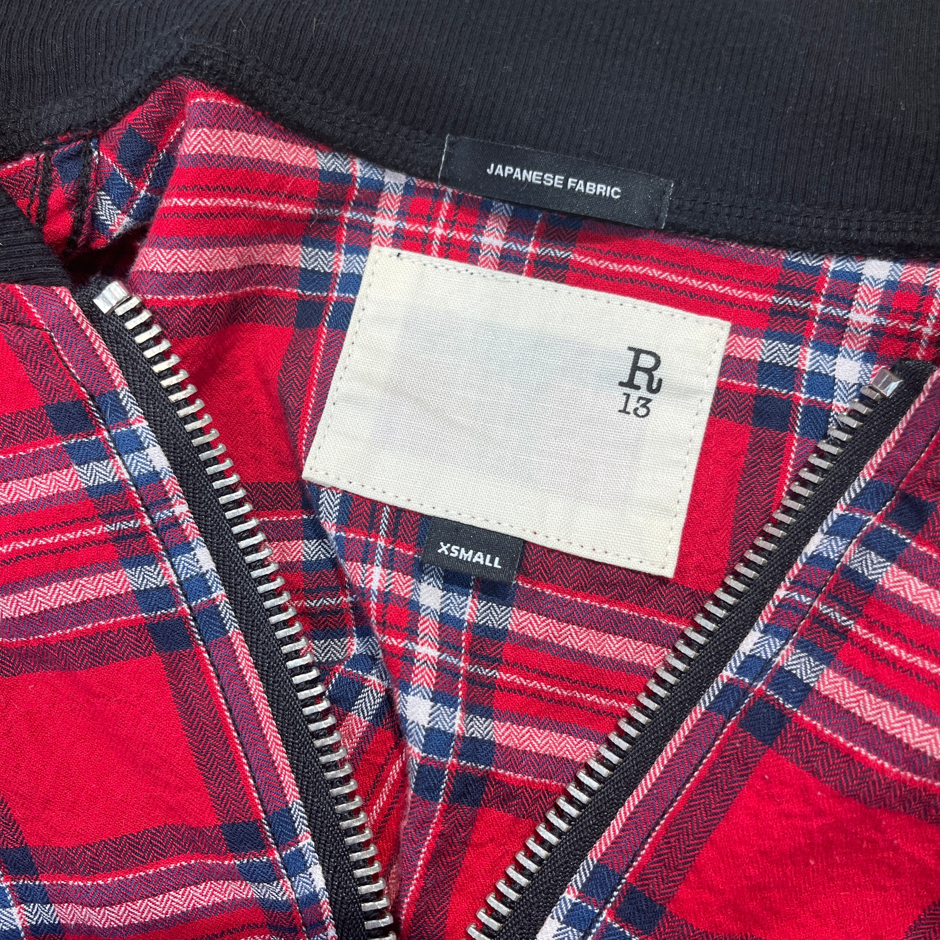 R13/Jacket/XS/Plaid/Cotton/MLT/Arm Pocket view 3