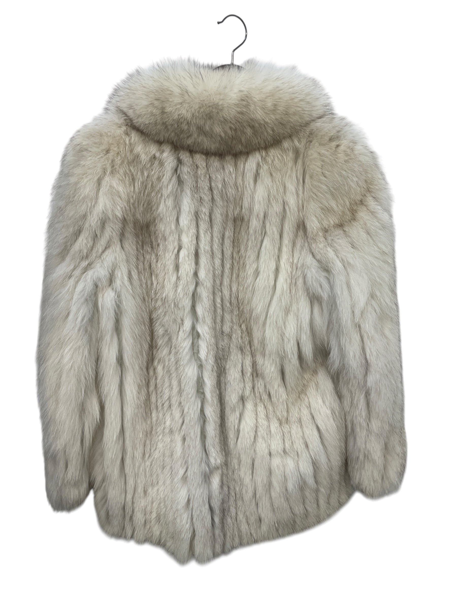 SAGA FOX/Coat/M/Fur/WHT/ view 2