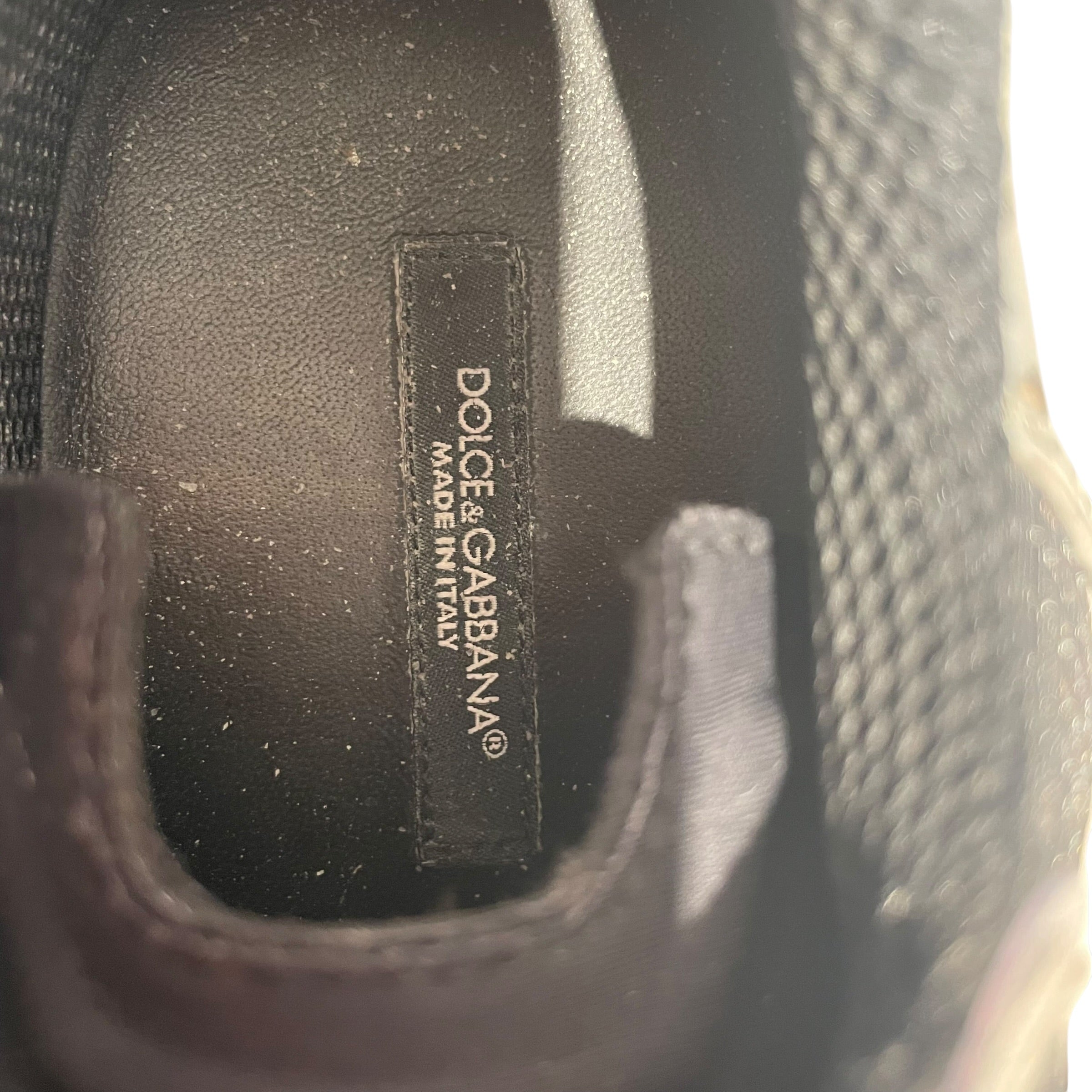 DOLCE&GABBANA/Low-Sneakers/EU 43/SLV/NS1 Sneaker view 4