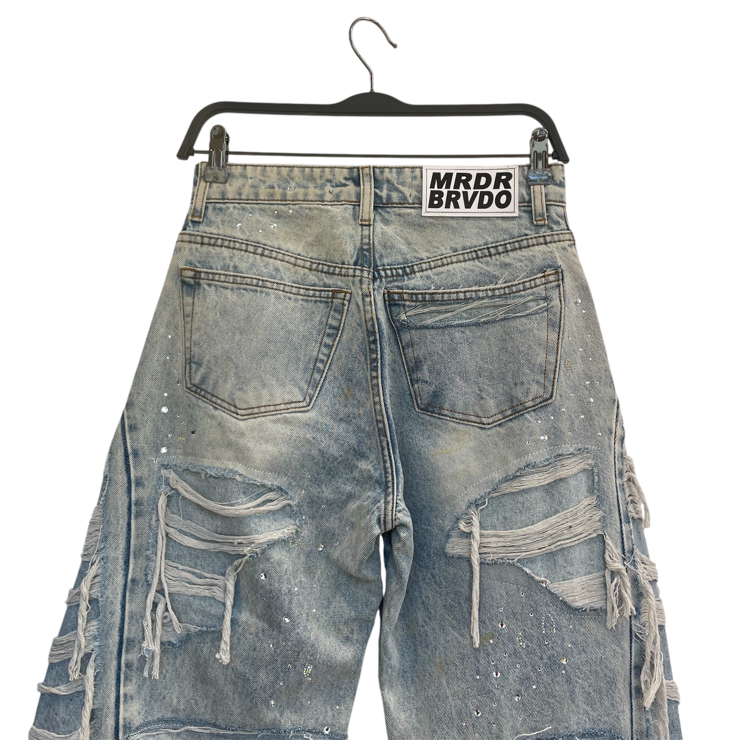 WHO DECIDES WAR/Pants/30/Denim/BLU/SPARKLE EXPOSURE DENIM view 5