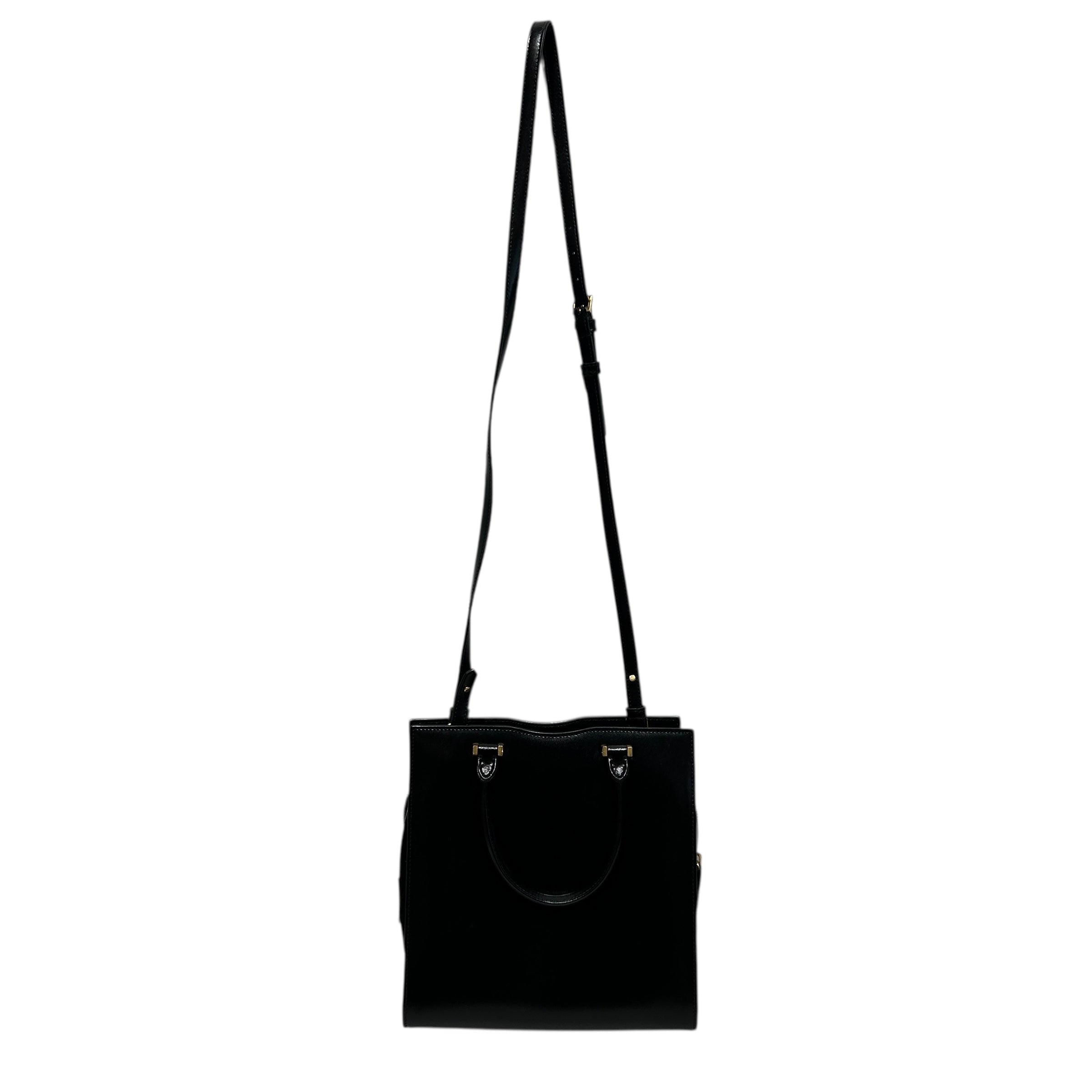 YVES SAINT LAURENT/Tote Bag/Leather/BLK/Small Uptown Tote view 2