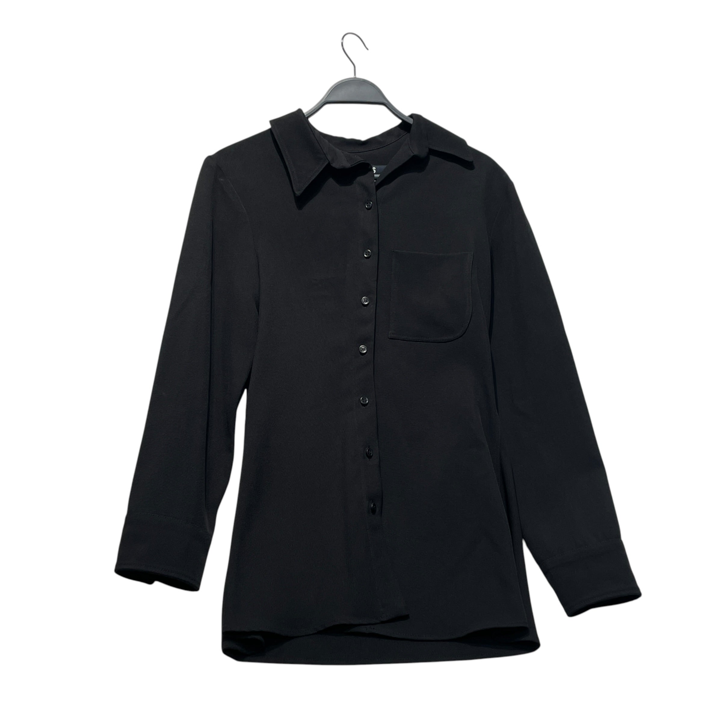JACQUEMUS/LS Shirt/L/Cotton/BLK/Button Up Long Sleve view 1
