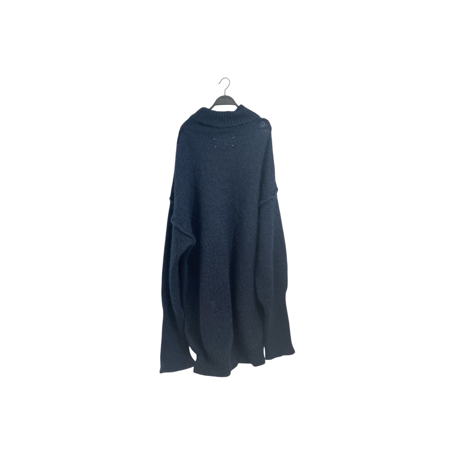 Maison Margiela/Heavy Sweater/S/Wool/IDG/red pocket in the front view 2