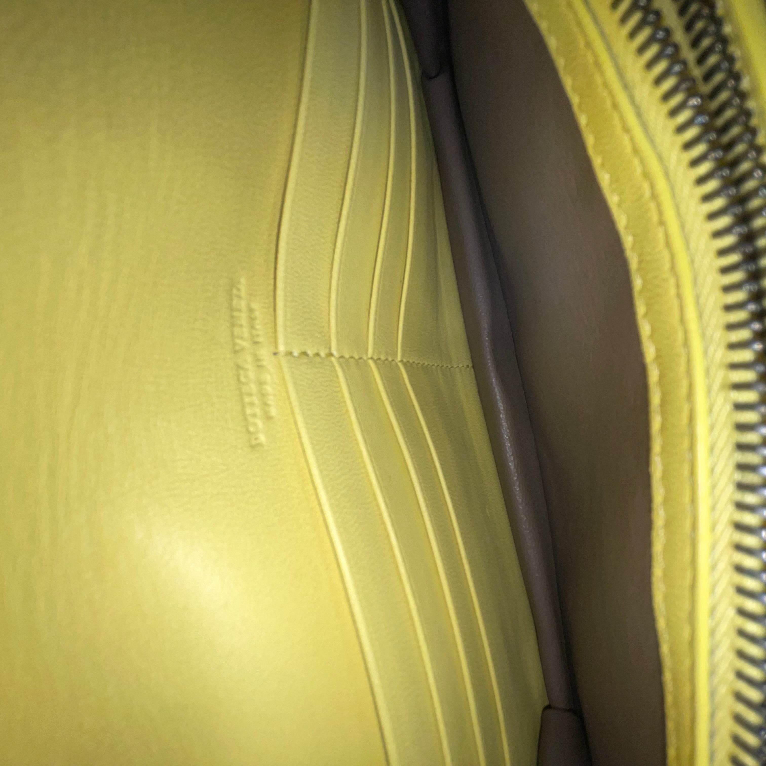 BOTTEGA VENETA/Cross Body Bag/Leather/YEL/NAPA INTRECCIATO/CROSSBODY view 4