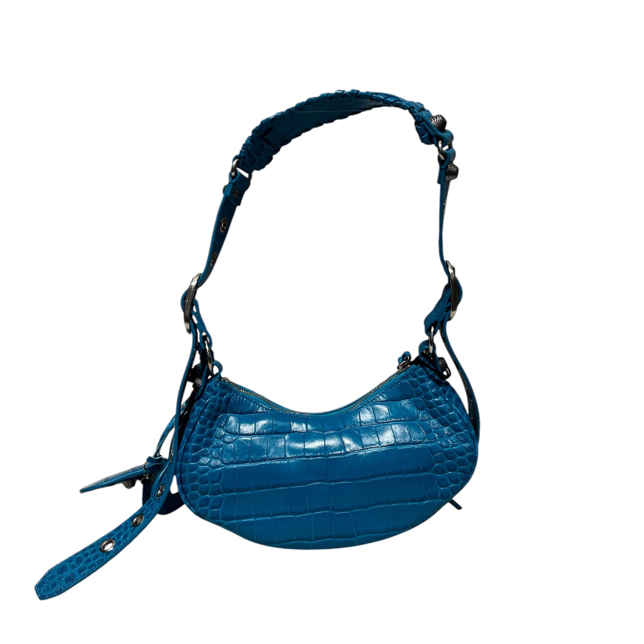 BALENCIAGA/Pouch/Animal Pattern/Leather/BLU/Le Cagole Shoulder Bag XS view 2