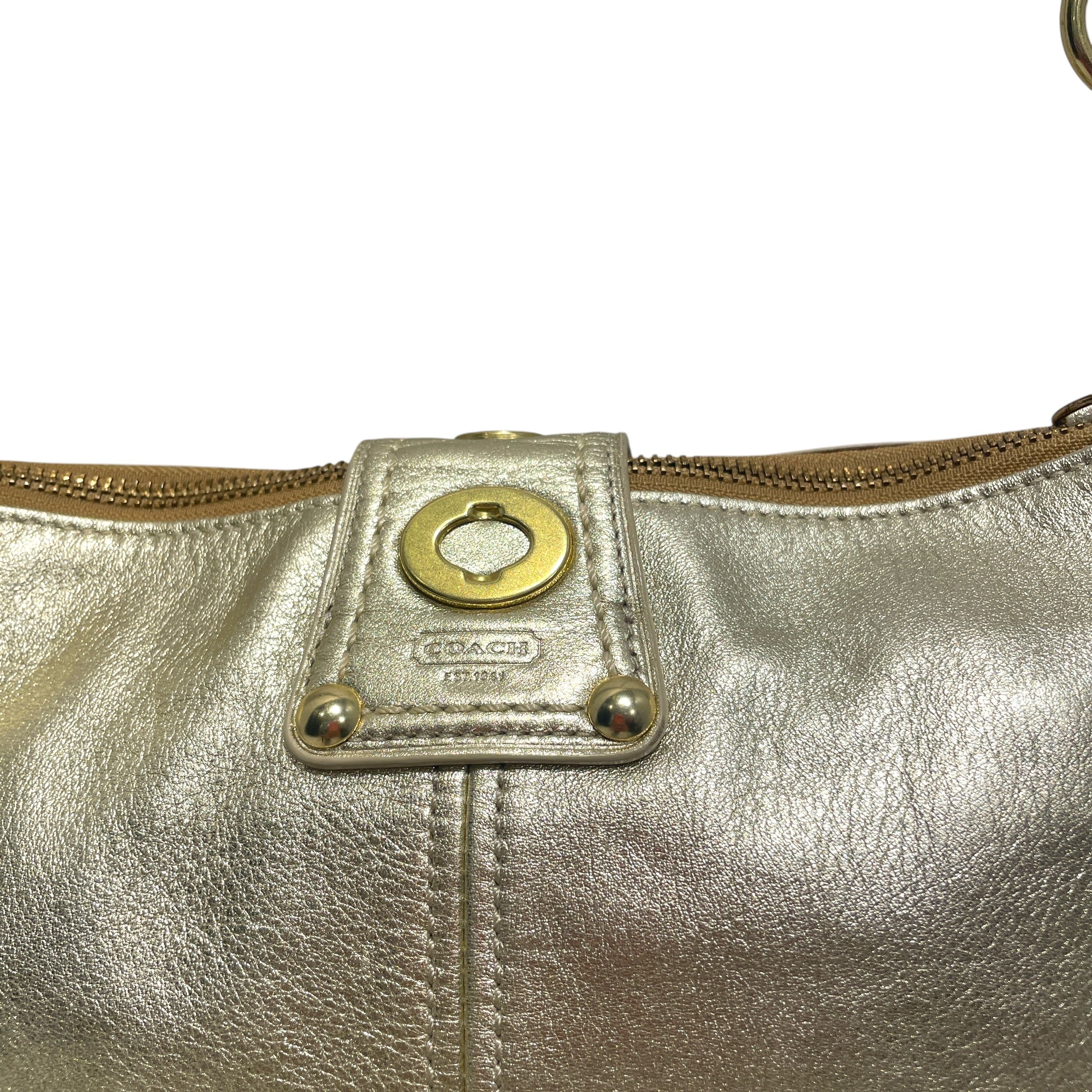 COACH/Hand Bag/Leather/GLD/Bridget Coach Legacy view 6