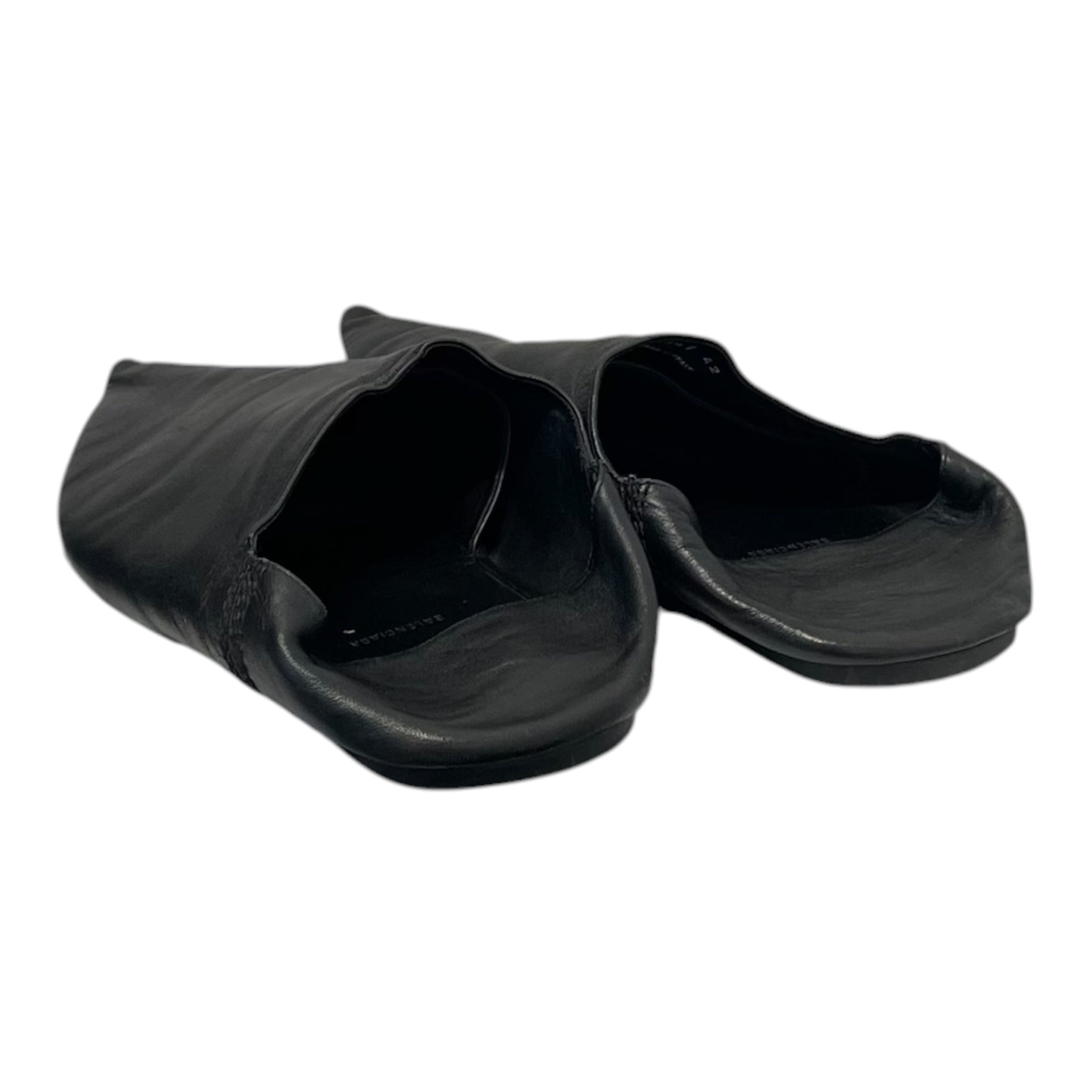 BALENCIAGA/Shoes/EU 42/Leather/BLK/BALENCIAGA KNIFE SLIPPERS view 2