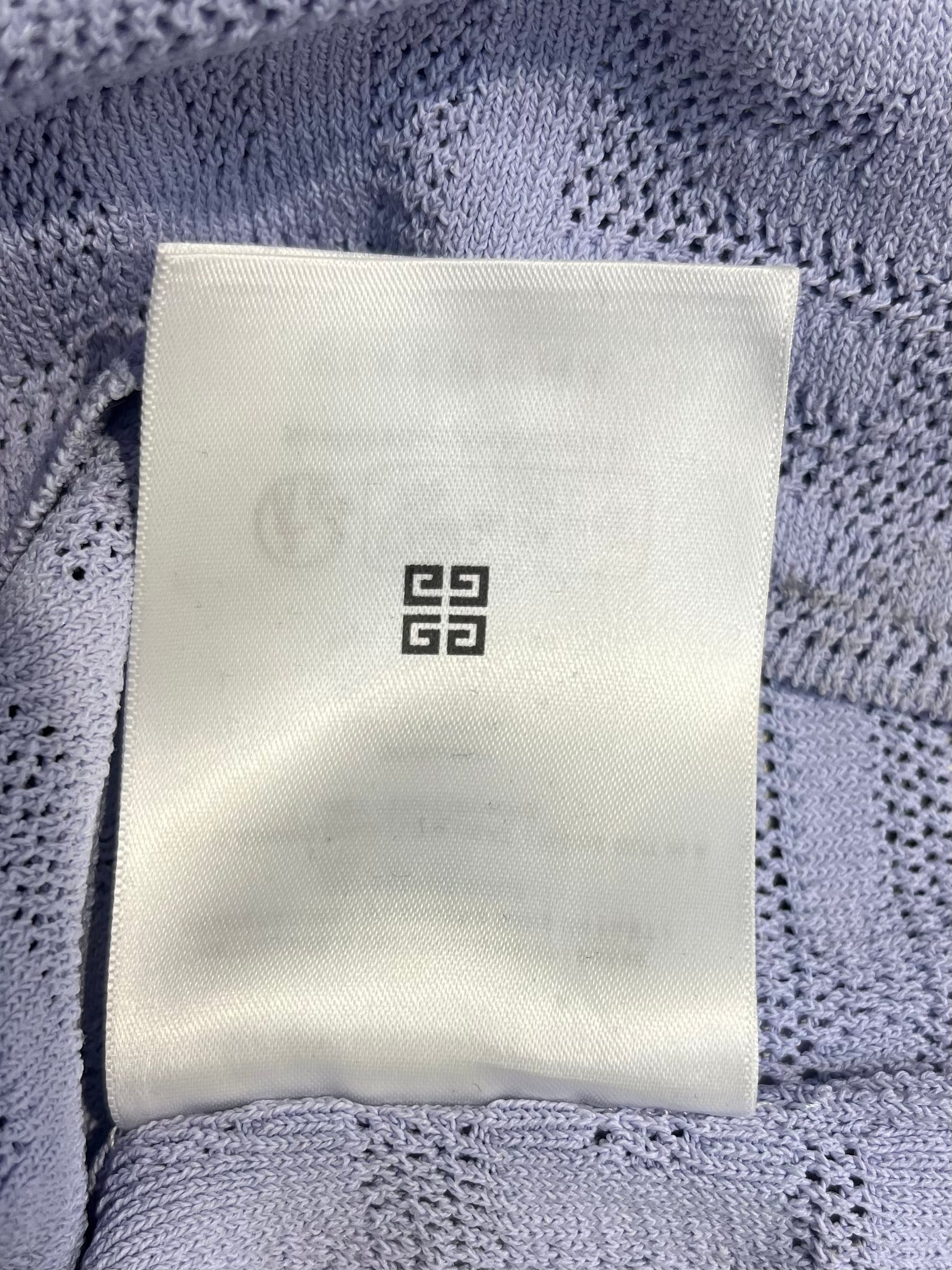 GIVENCHY/SL Dress/M/Monogram/PPL/4G JACQUARD KNIT LAVENDAR view 6
