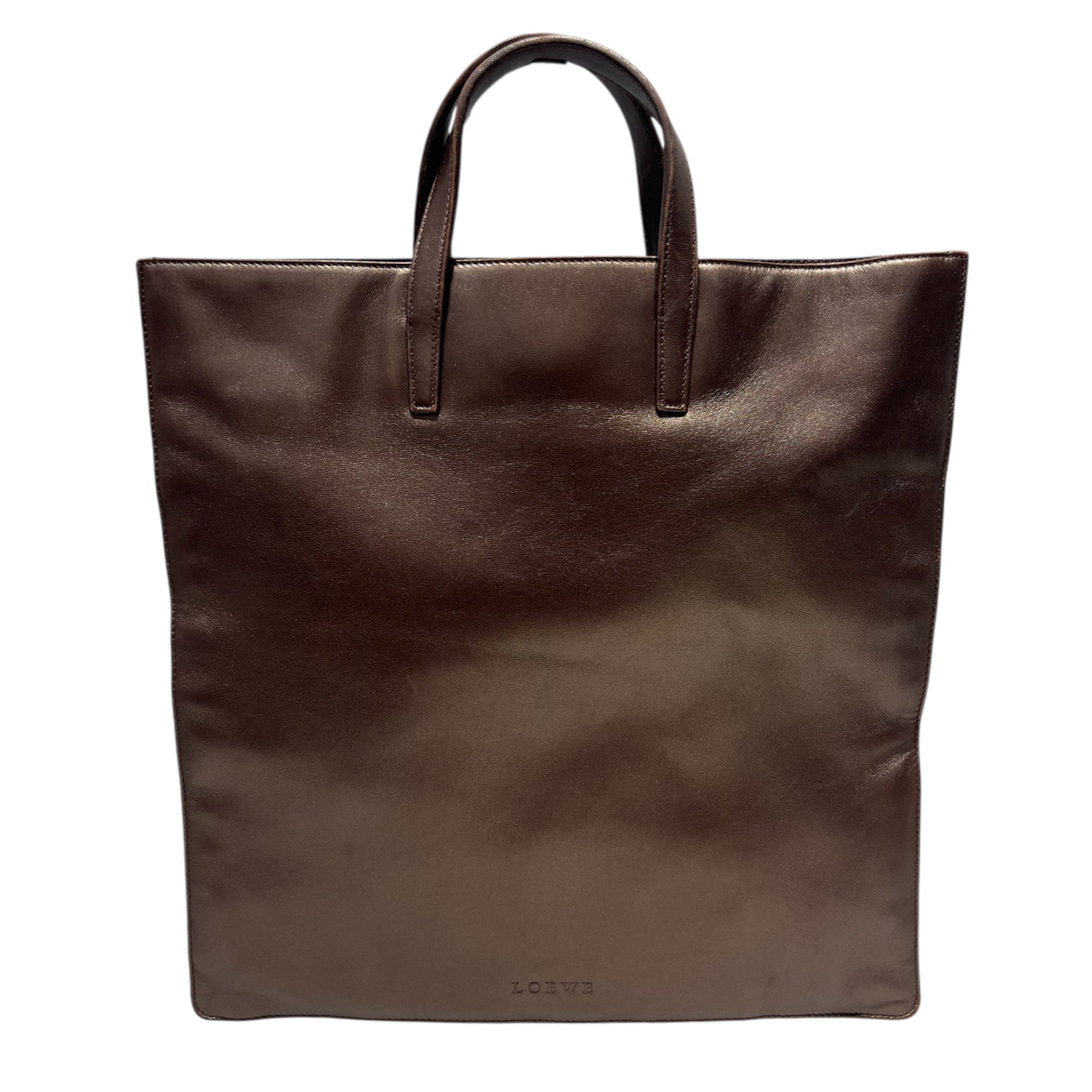 LOEWE/Tote Bag/Leather/BRW/nappa leather tote view 1