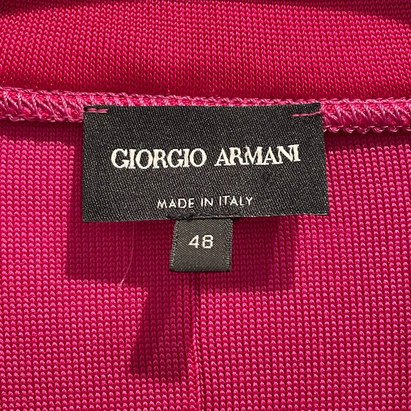GIORGIO ARMANI/Tailored Jkt/48/Polyester/PNK/
