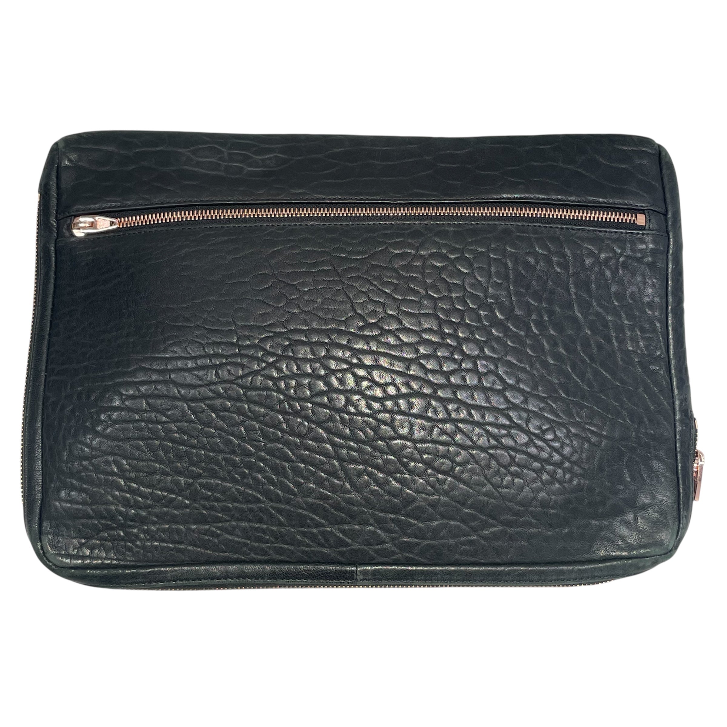 Alexander Wang/Clutch Bag/Leather/BLK/LAPTOP CASE view 2
