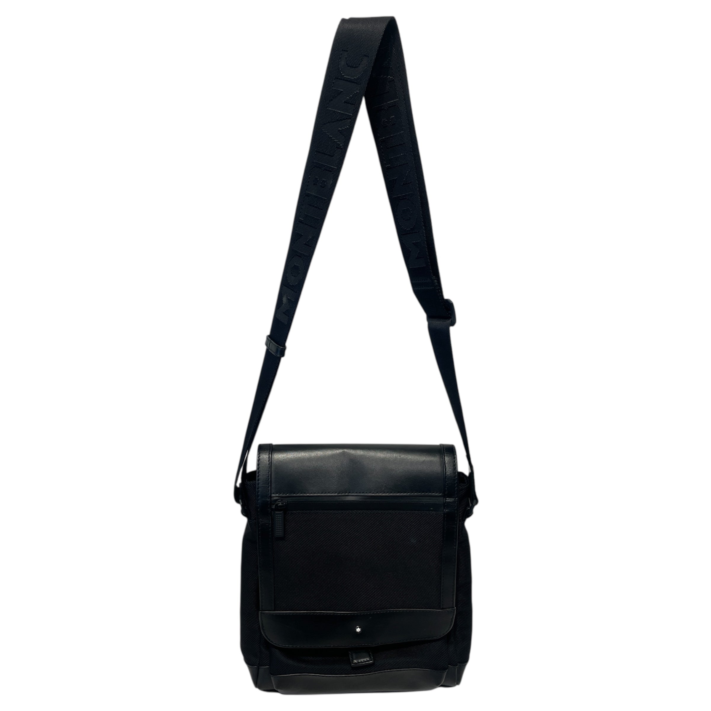 MONTBLAC/Tote Bag/Leather/BLK/Night Flight view 1