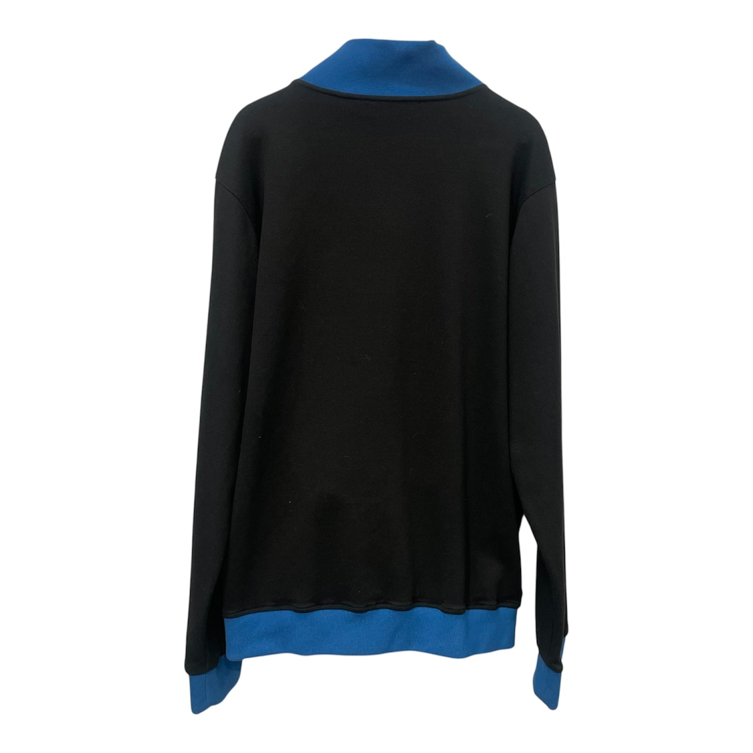 Loro Piana/Cardigan/XXXL/Cotton/BLK/BLUE TRIM ORANGE ZIP view 2