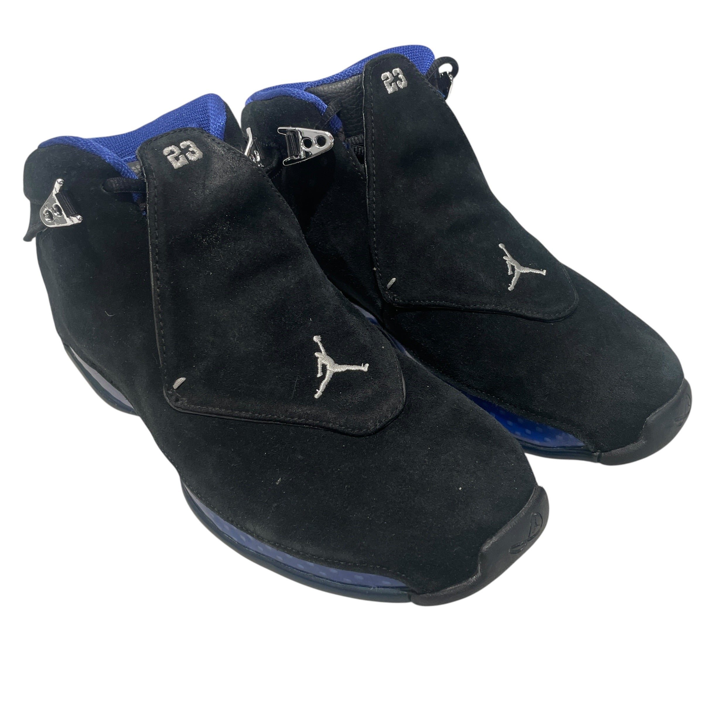 JORDAN BRAND/Hi-Sneakers/US 11/Cotton/BLK/18 RETROS view 1