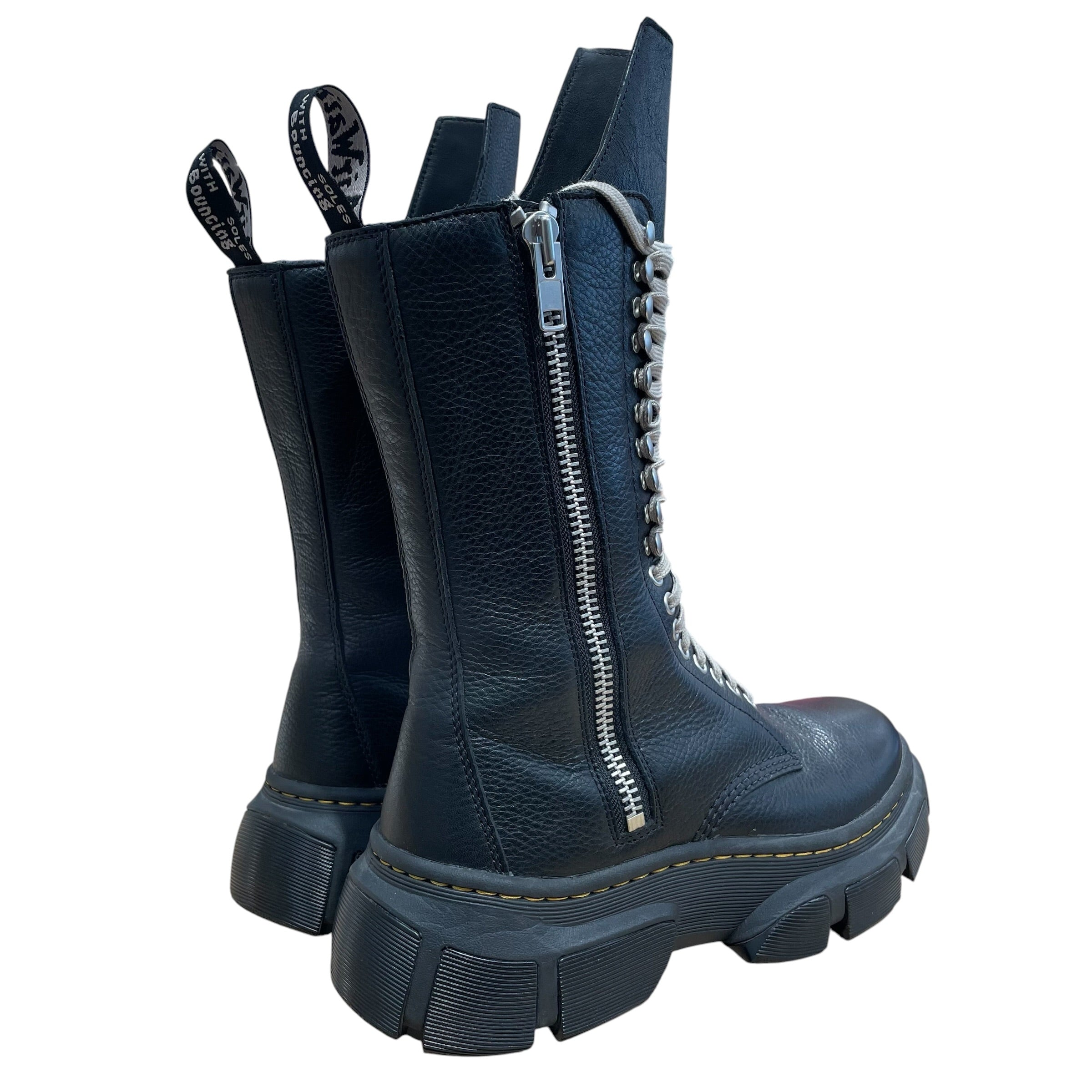 Rick Owens/Dr.Martens/Lace Up Boots/US 11/Leather/BLK/ view 4
