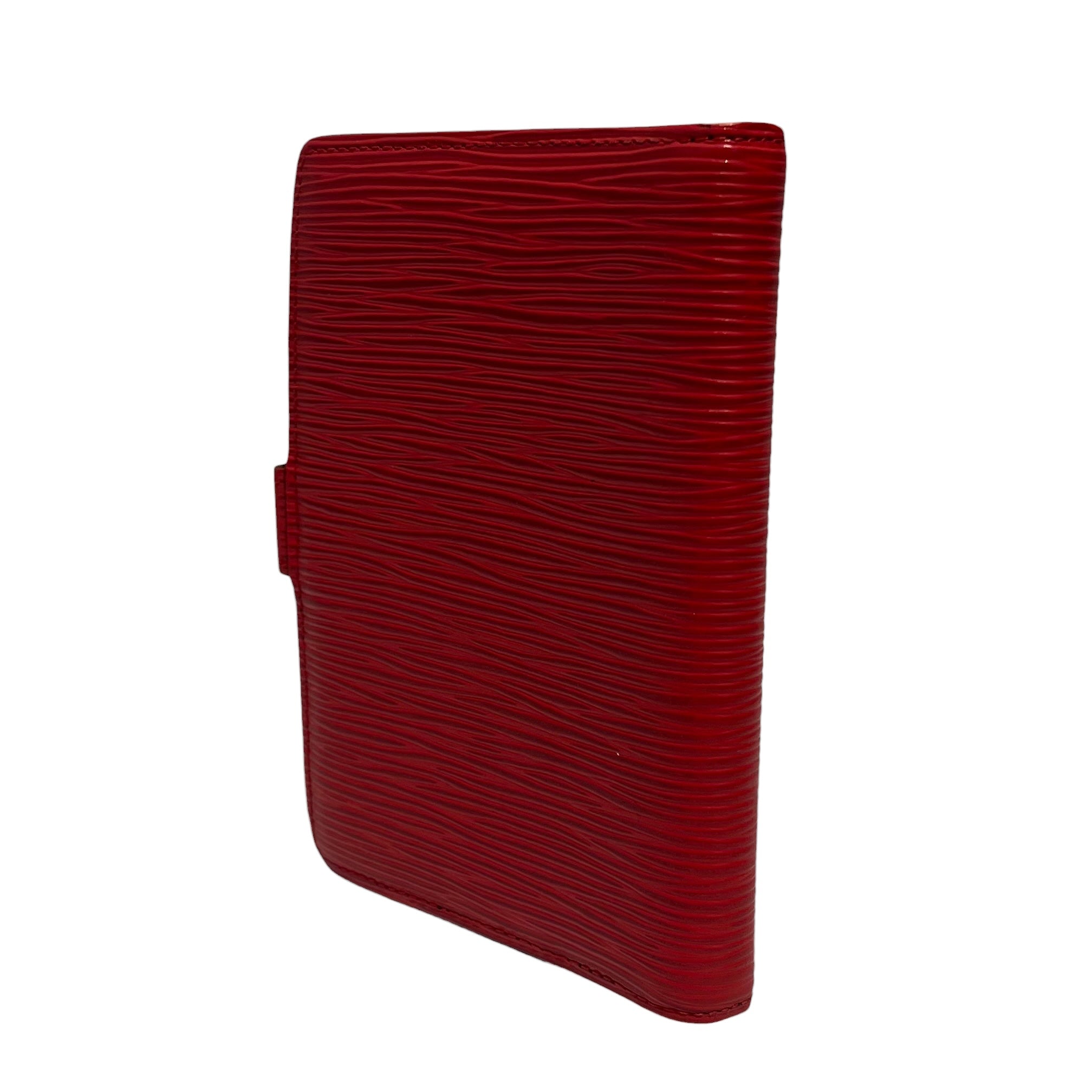 LOUIS VUITTON/Wallet/Leather/RED/agenda view 2