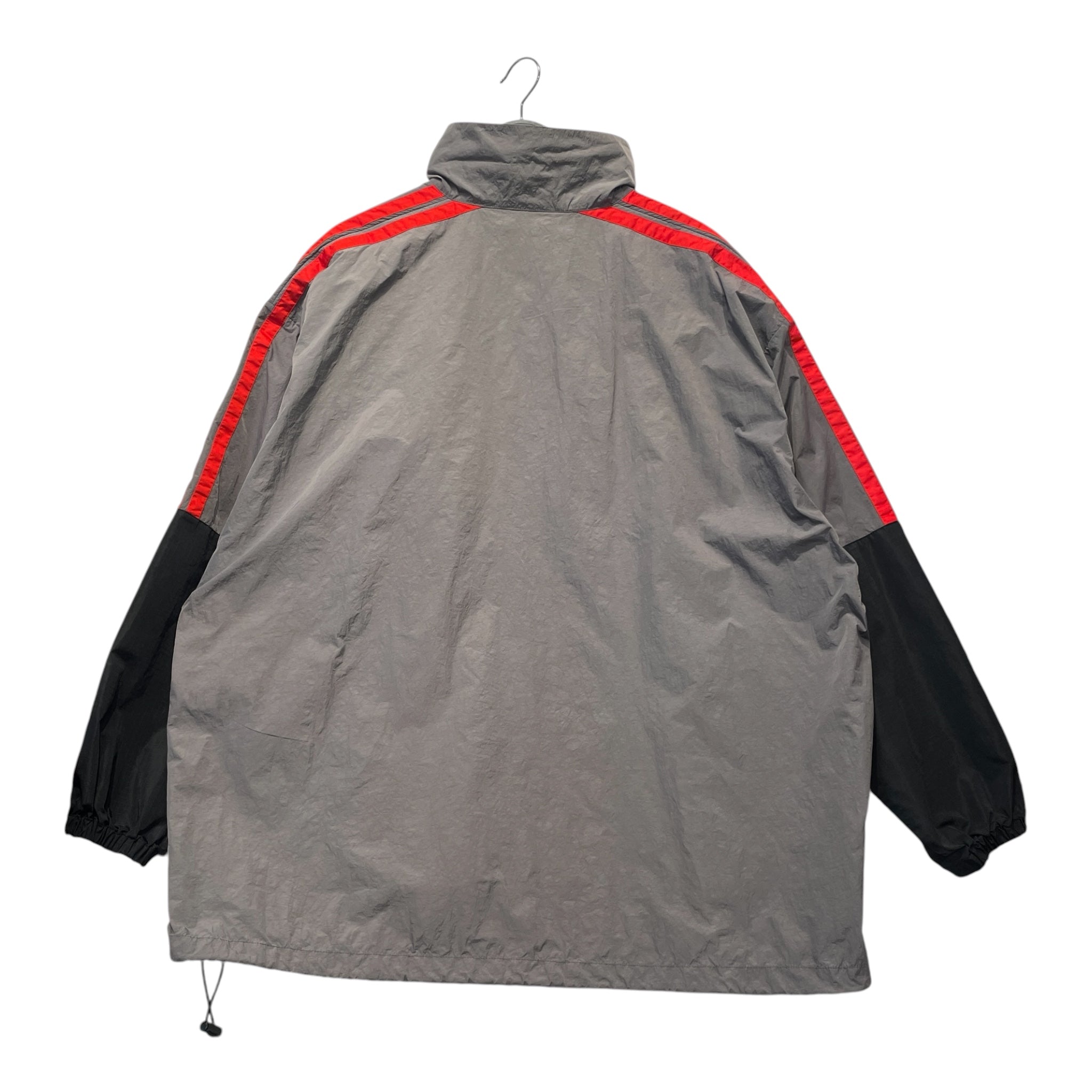 BALENCIAGA/Windbreaker/48/Nylon/GRY/COLORBLOCK view 2