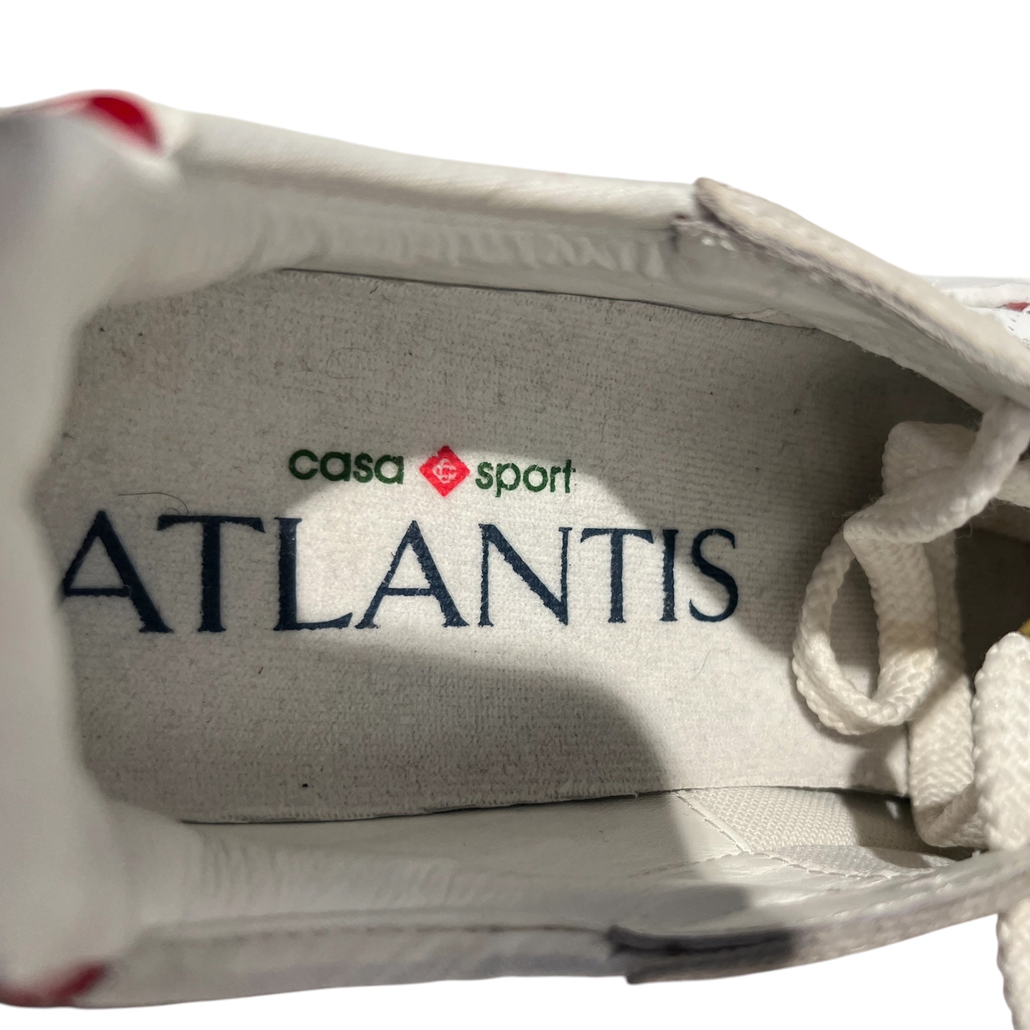 CASABLANCA/Low-Sneakers/US 9.5/Leather/RED/ATANTIS view 3