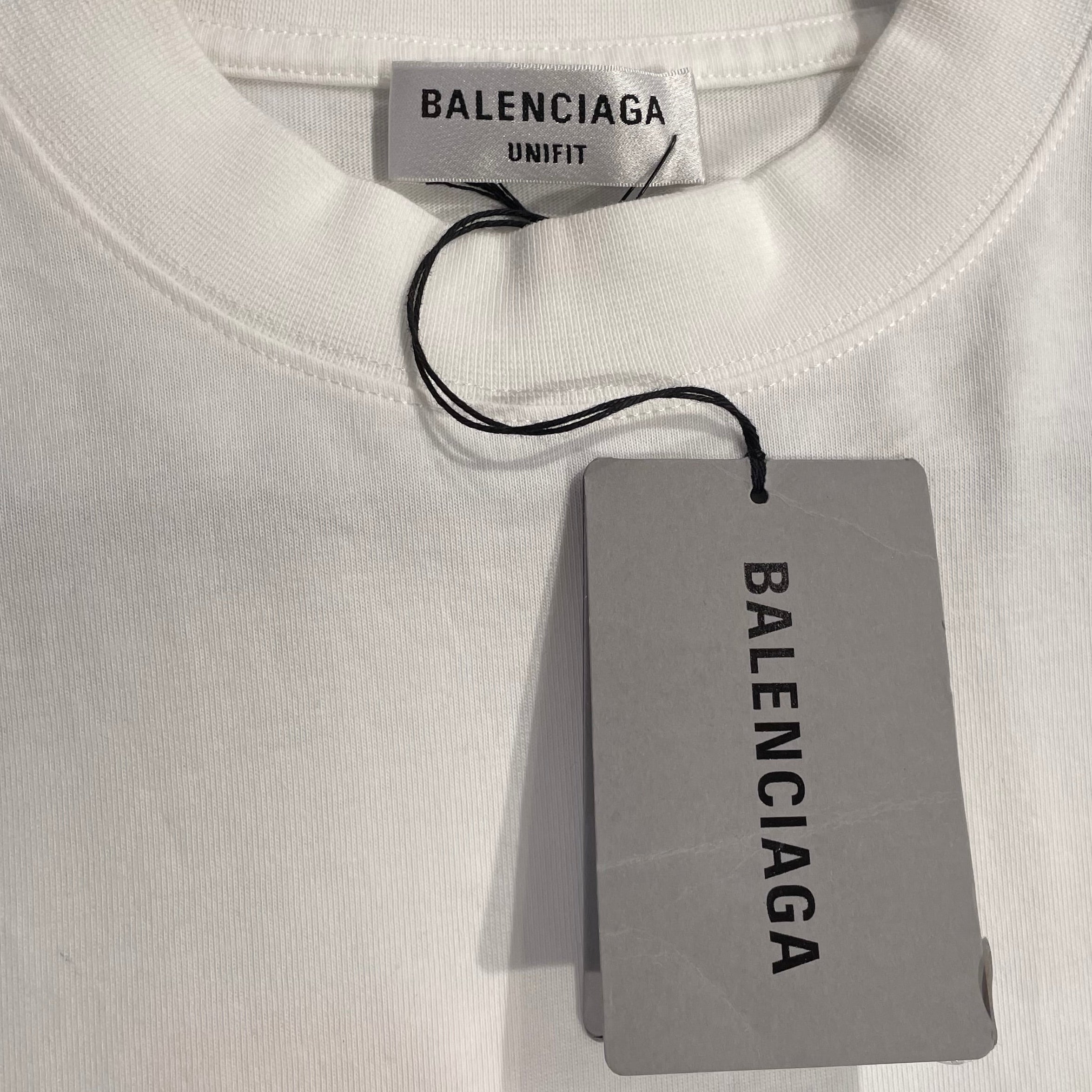 BALENCIAGA/T-Shirt/3/Cotton/WHT/2022 BOY/GIRL PRIDE view 3