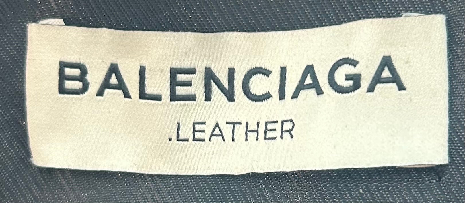 BALENCIAGA/Leather Jkt/42/Leather/CRM/up57 2013 01411 view 3