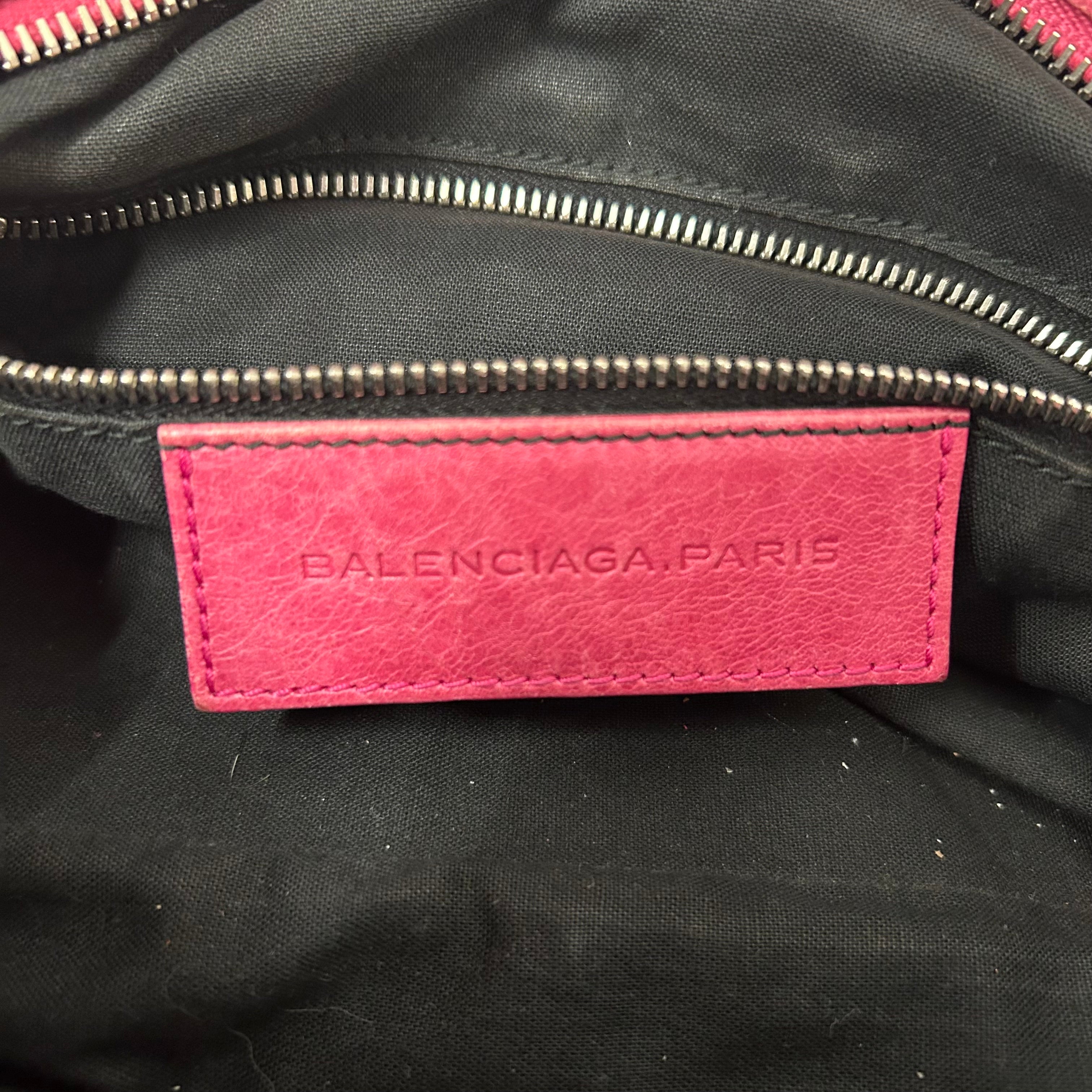 BALENCIAGA/Cross Body Bag/Leather/PNK/MOTOCROSS CITY view 5