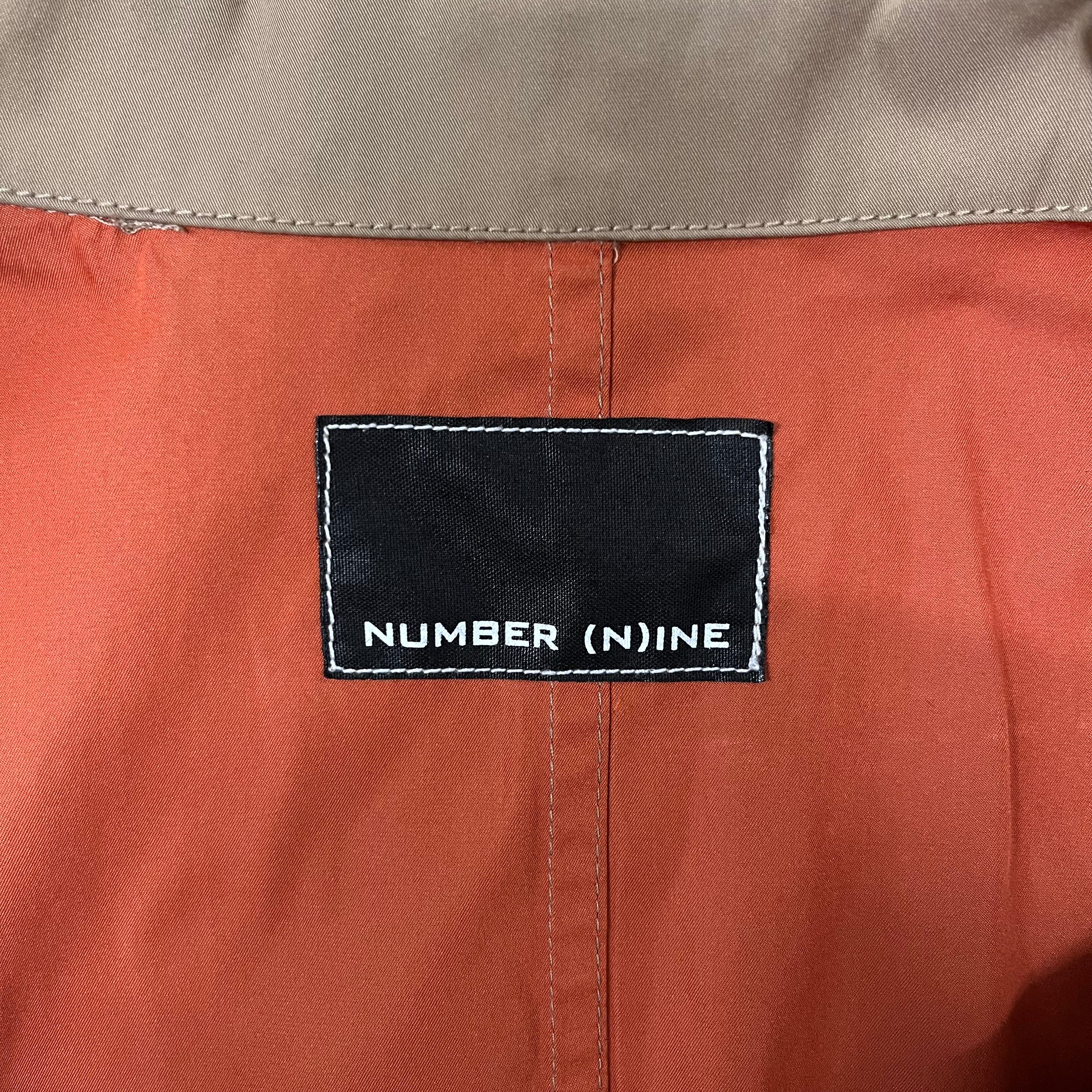 NUMBER (N)INE/BalCollar Coat/3/Camel/Polyester/ view 3