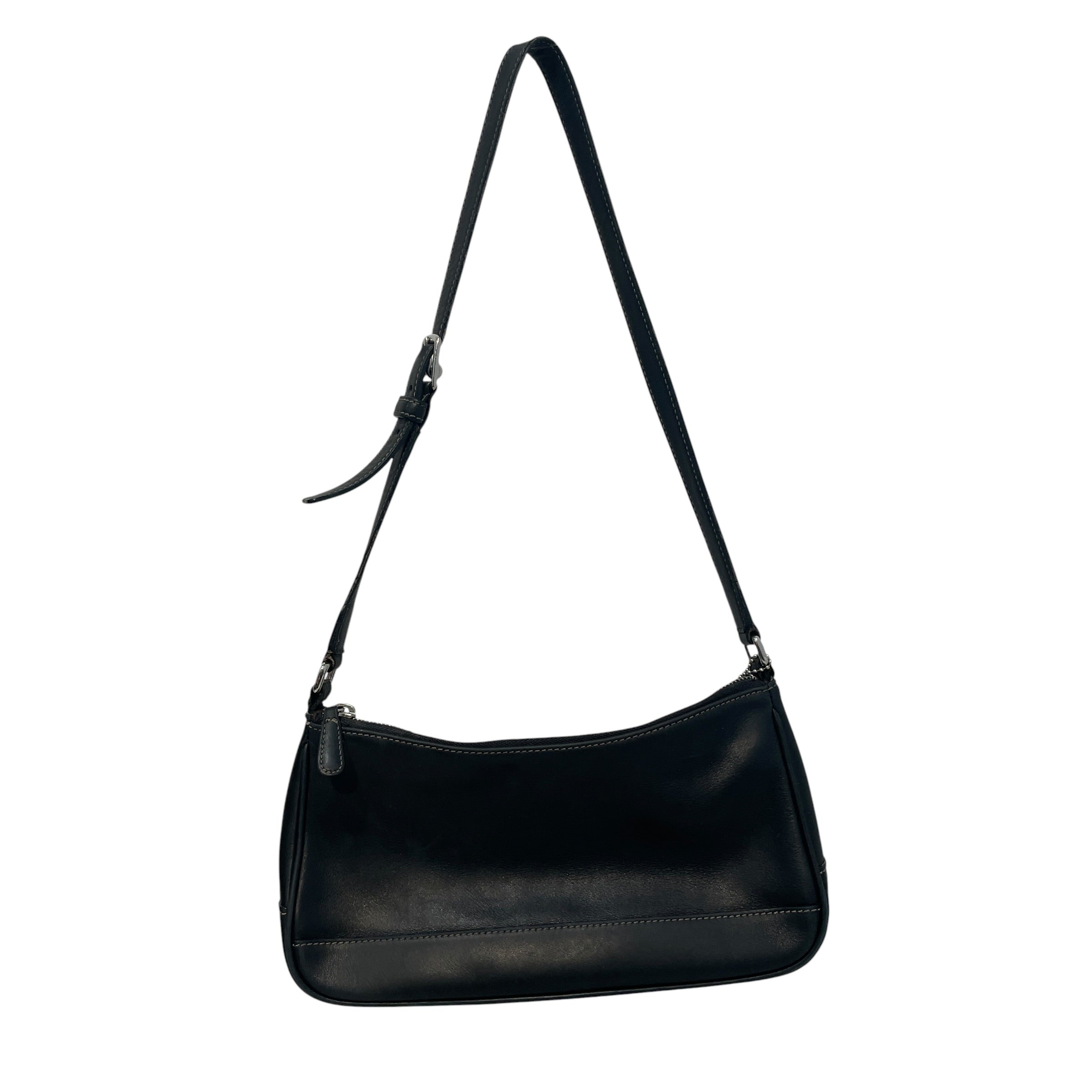 COACH/Hand Bag/Leather/BLK/Hampton Demi Shoulder view 1