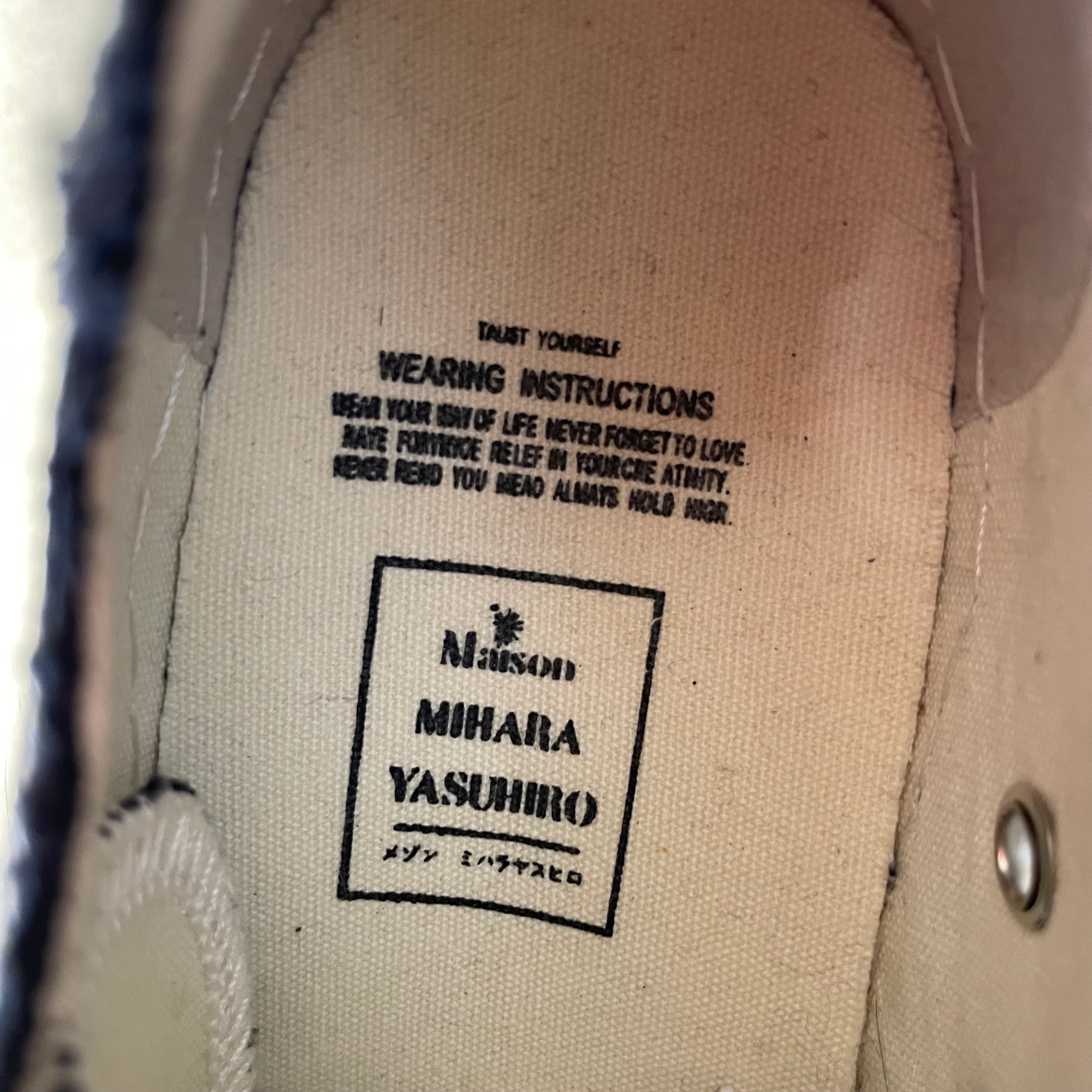 MIHARA YASUHIRO/Low-Sneakers/EU 37/Cotton/BLK/Peterson OG Canvas view 4