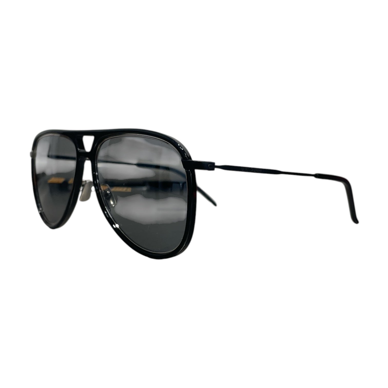 SAINT LAURENT/Sunglasses/Celluloid/BLK/M's/CLASSIC 11 RIM view 2