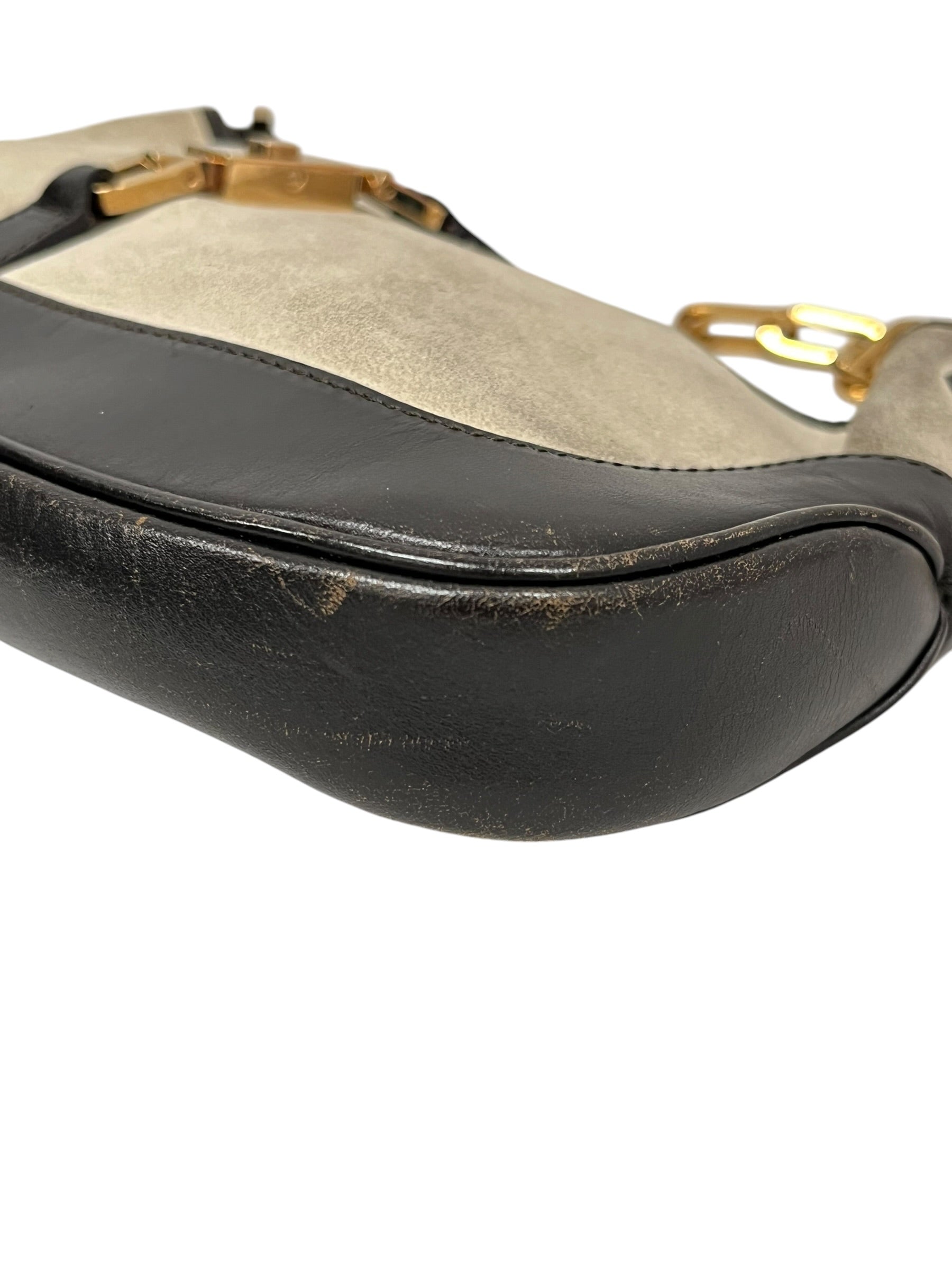 GUCCI/Hand Bag/Border/Leather/CRM/JACKIE 1961 BEIGE CHAIN STRAP view 6