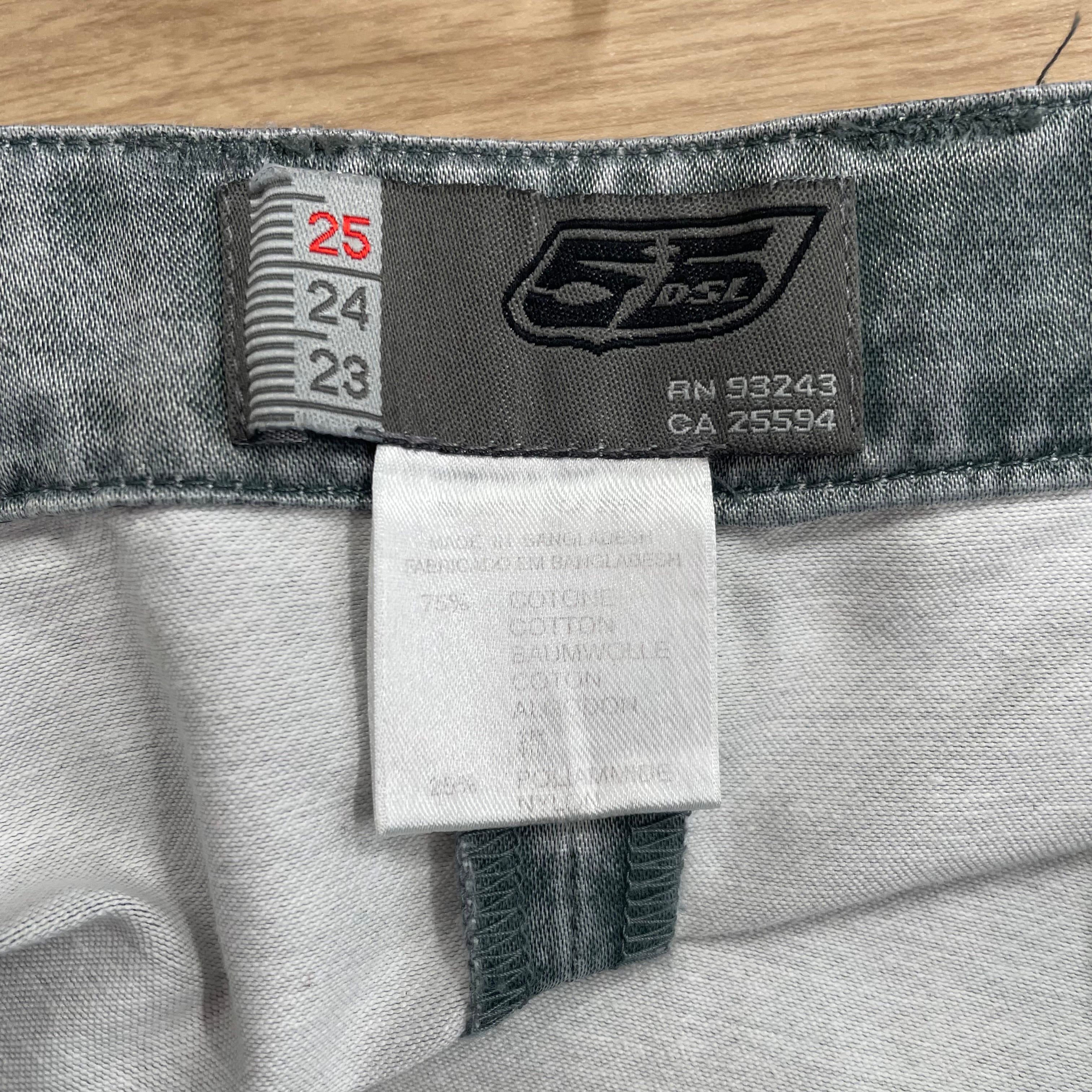 DIESEL/Skirt/S/Cotton/GRN/6 BUTTONS / FRONT POCKET view 3