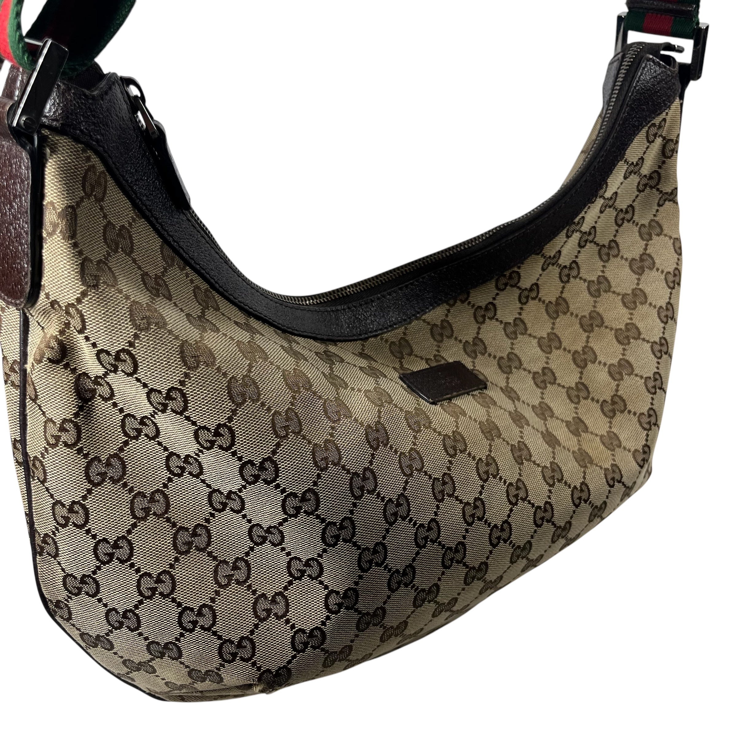 GUCCI/Cross Body Bag/Monogram/Leather/BRW/189752 20046 view 6