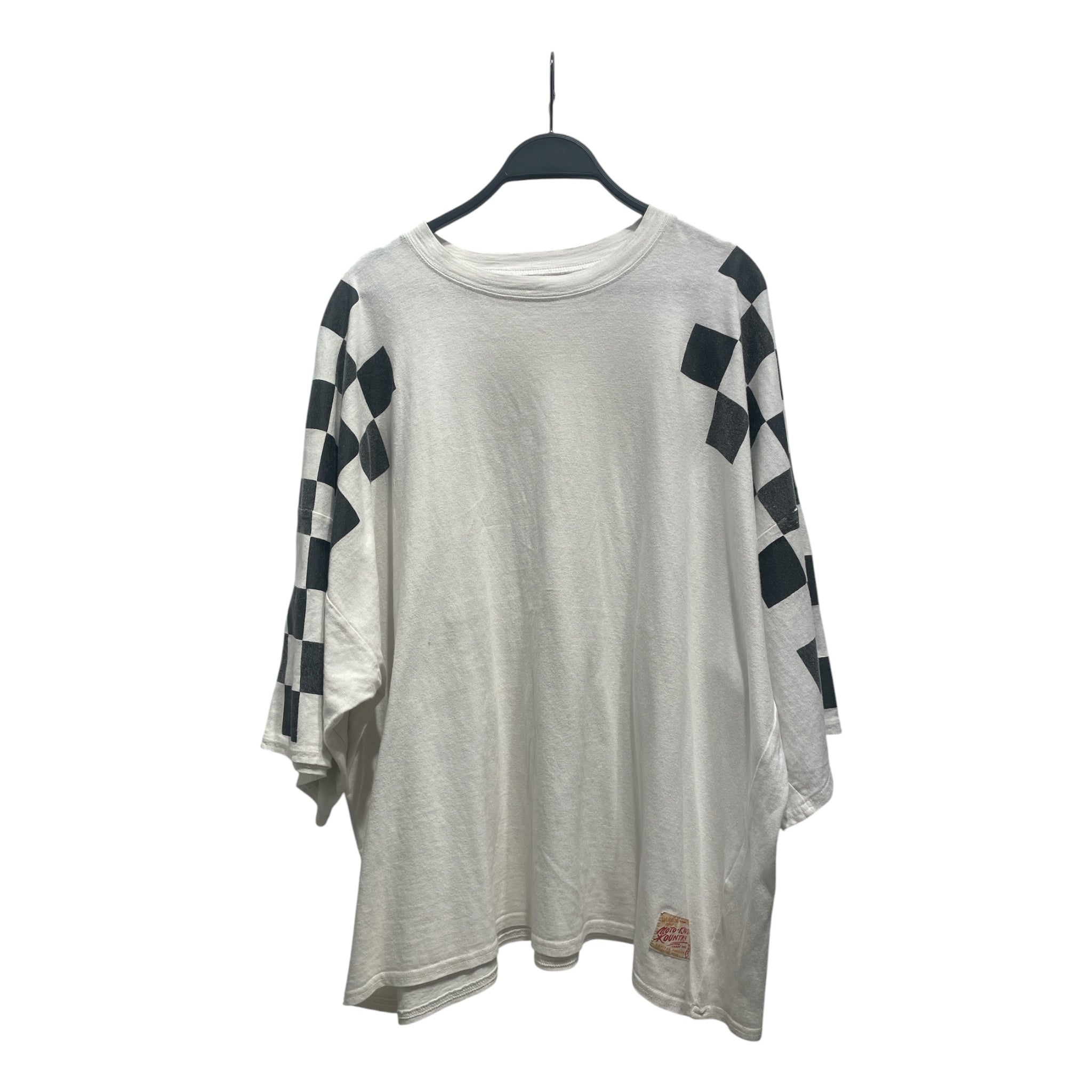 KAPITAL/T-Shirt/1/Cotton/WHT/Plaid/ view 1