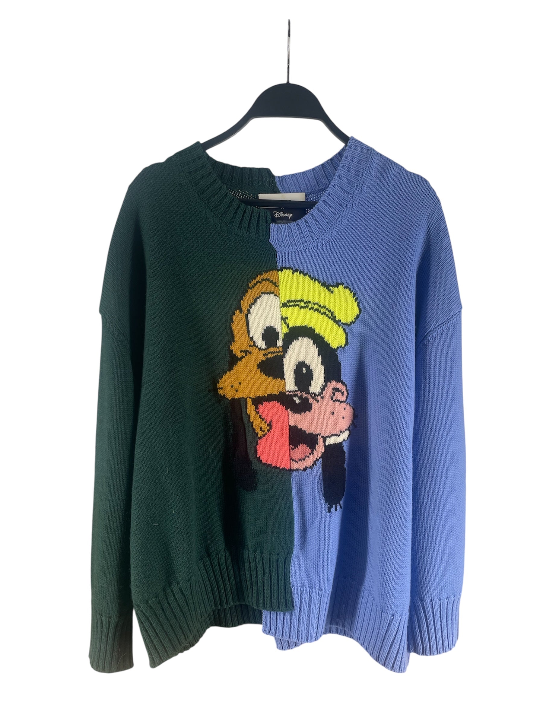 MONSE/Sweater/S/Graphic/Wool/MLT/DISNEY BLUE GREEN SPLIT view 1