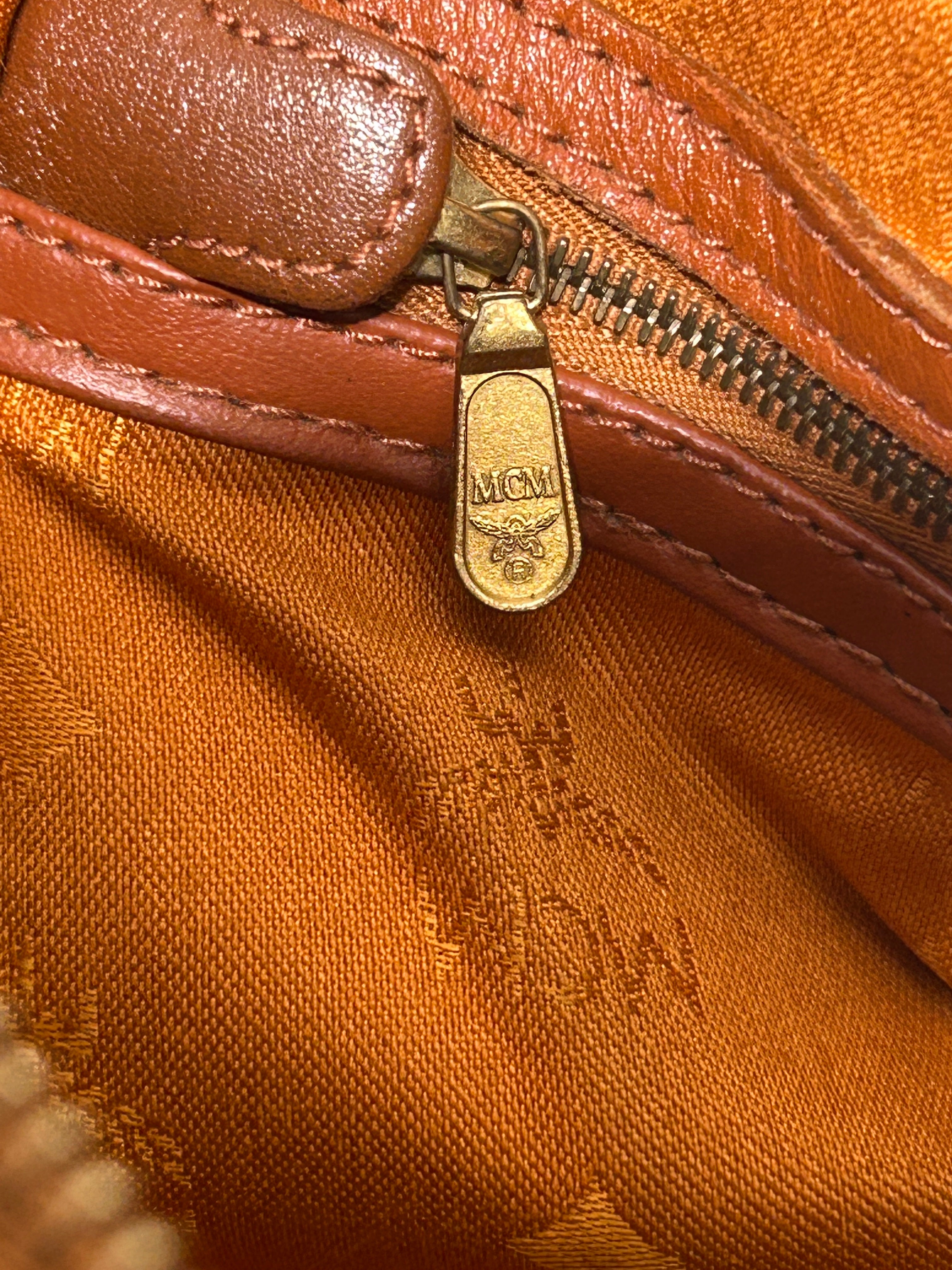 MCM/Hand Bag/Leather/BRW/ view 5