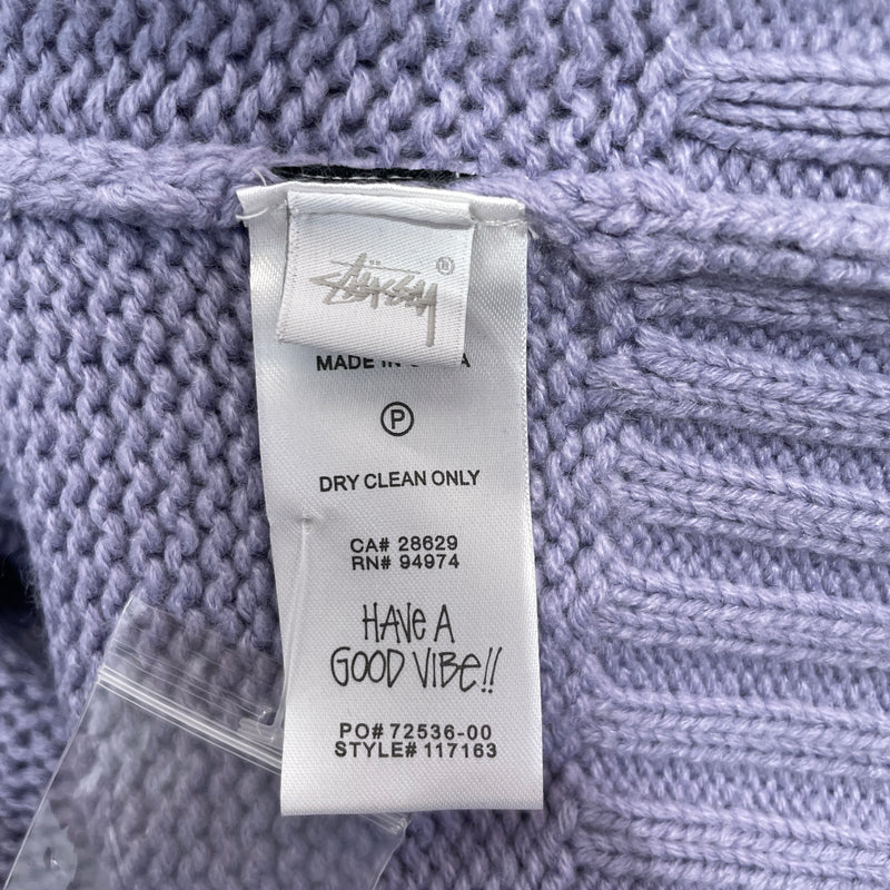 STUSSY/Cardigan/XL/Acrylic/PPL/