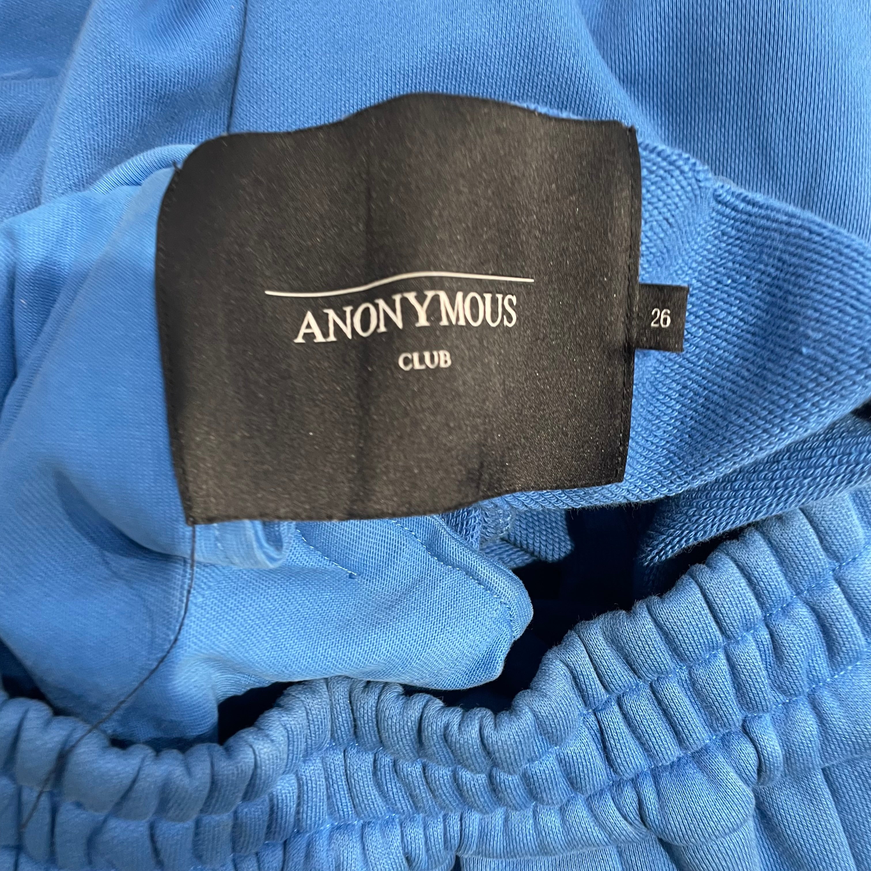 ANONYMOUS CLUB/Pants/26/Cotton/BLU/ANONYMOUS CLUB BAGGY SWEATS view 3