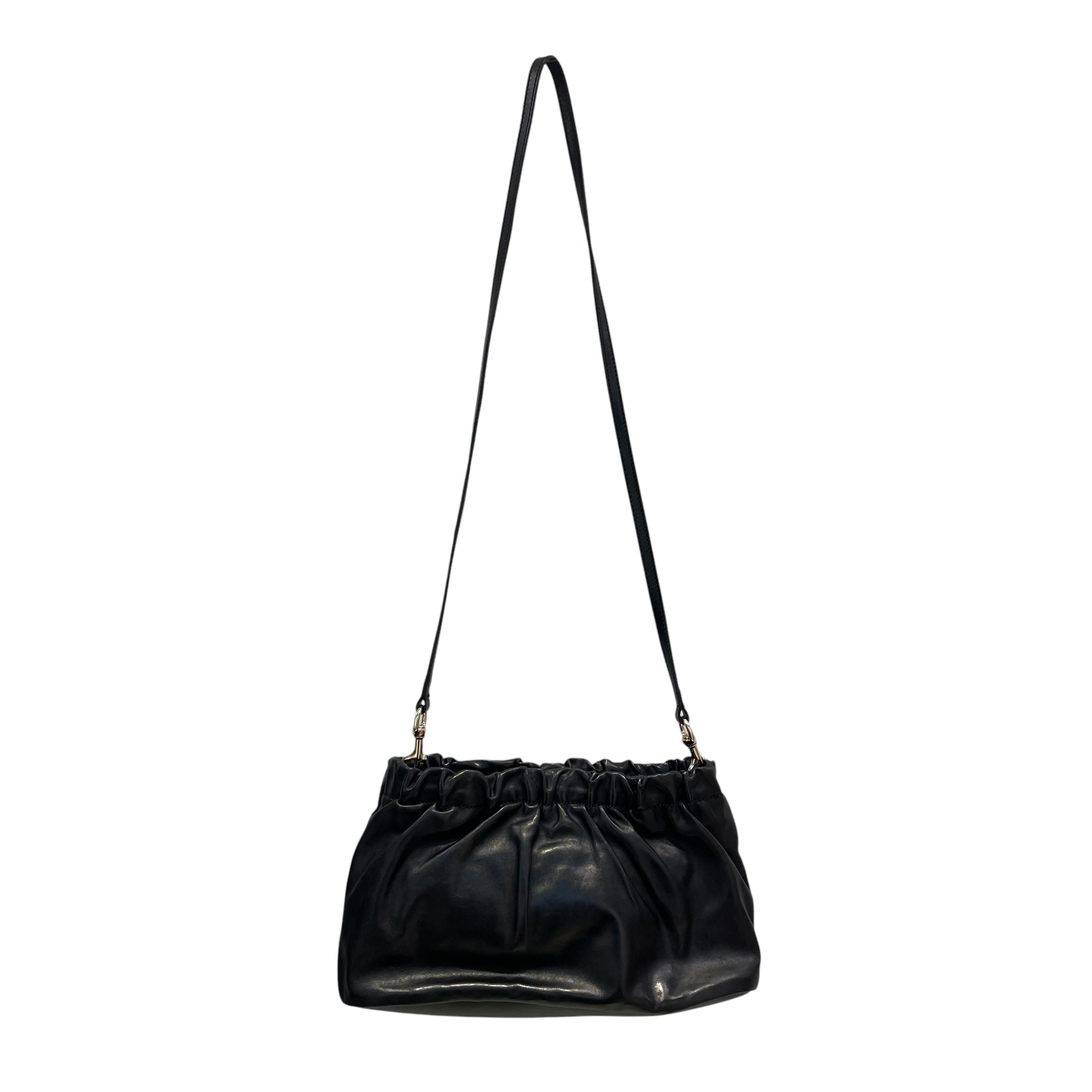 GUCCI/Hand Bag/Leather/BLK/HEART ON FRONT BULDGING OUT view 1
