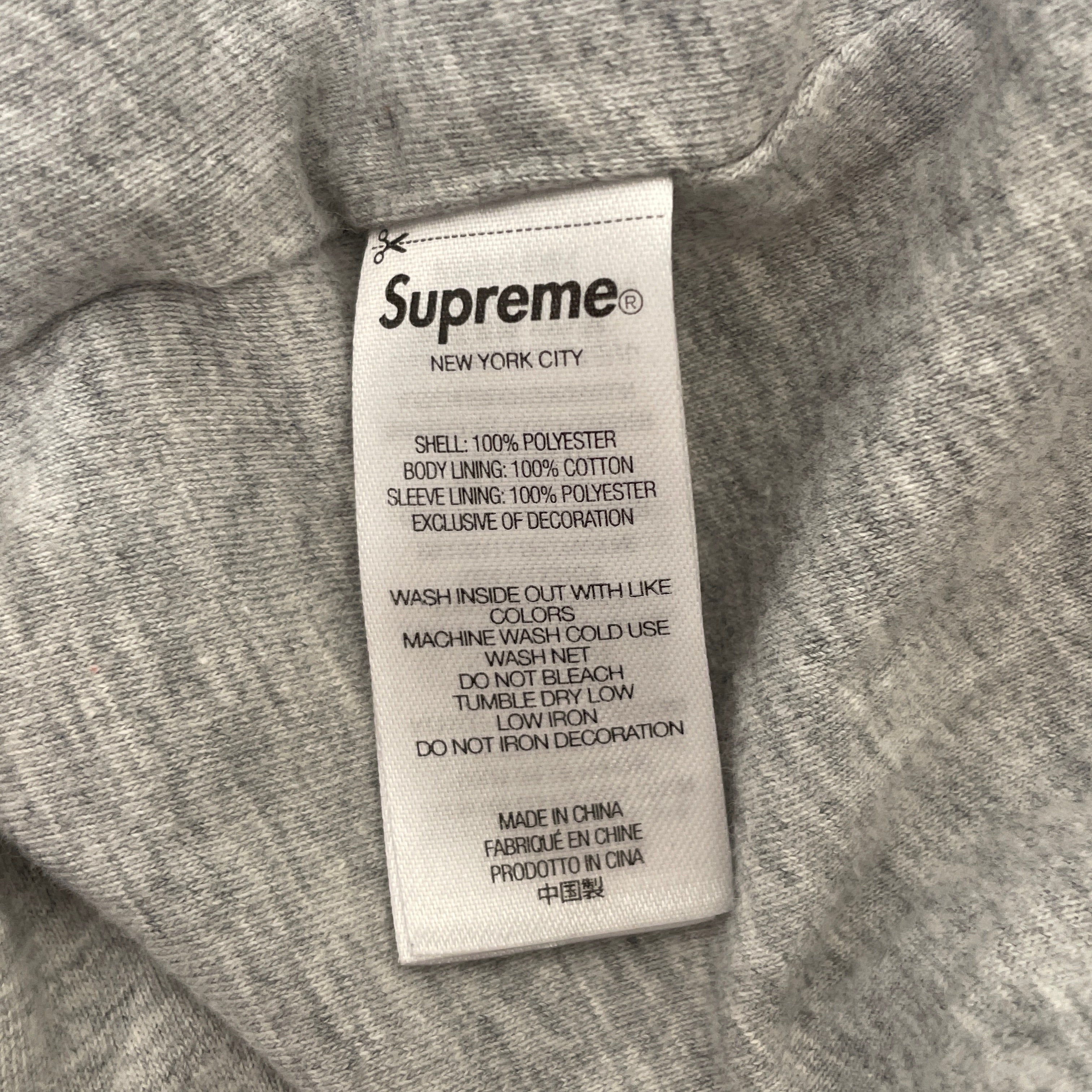 Supreme/Jacket/XL/BLK/old english view 4
