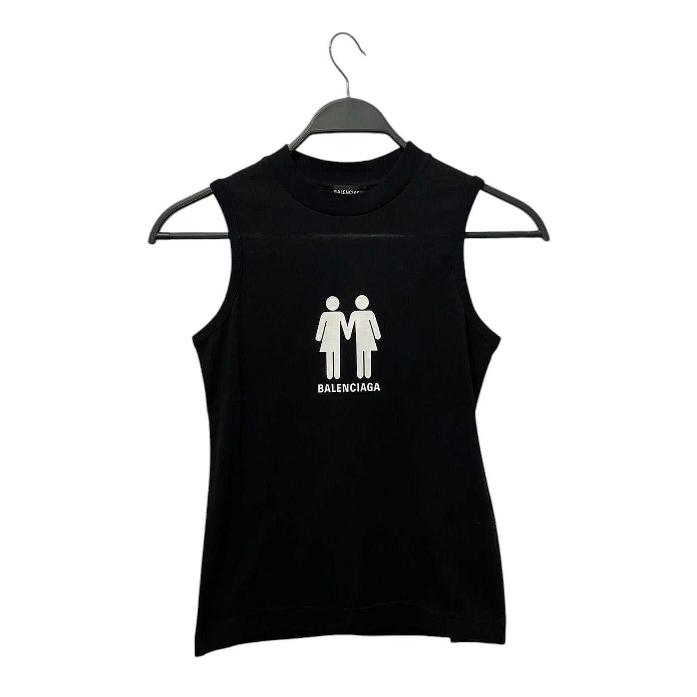 BALENCIAGA/Tank Top/XS/Cotton/BLK/2022 BOY/GIRL PRIDE view 1