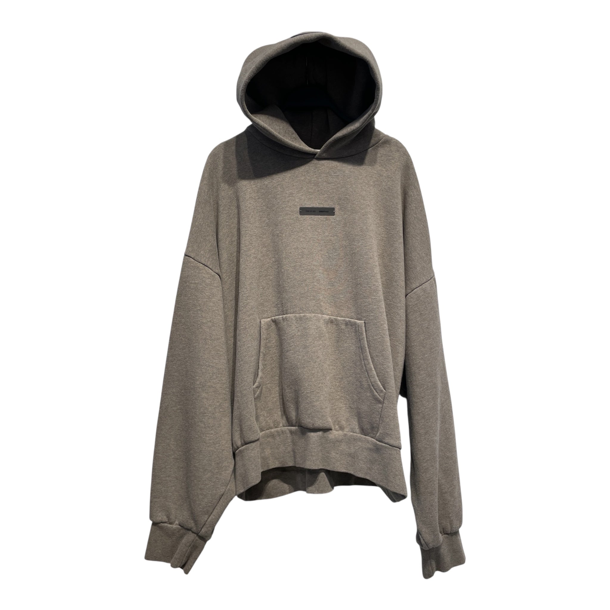 FOG ESSENTIALS/Hoodie/XXL/Cotton/GRY/RUBBERLOGO view 1