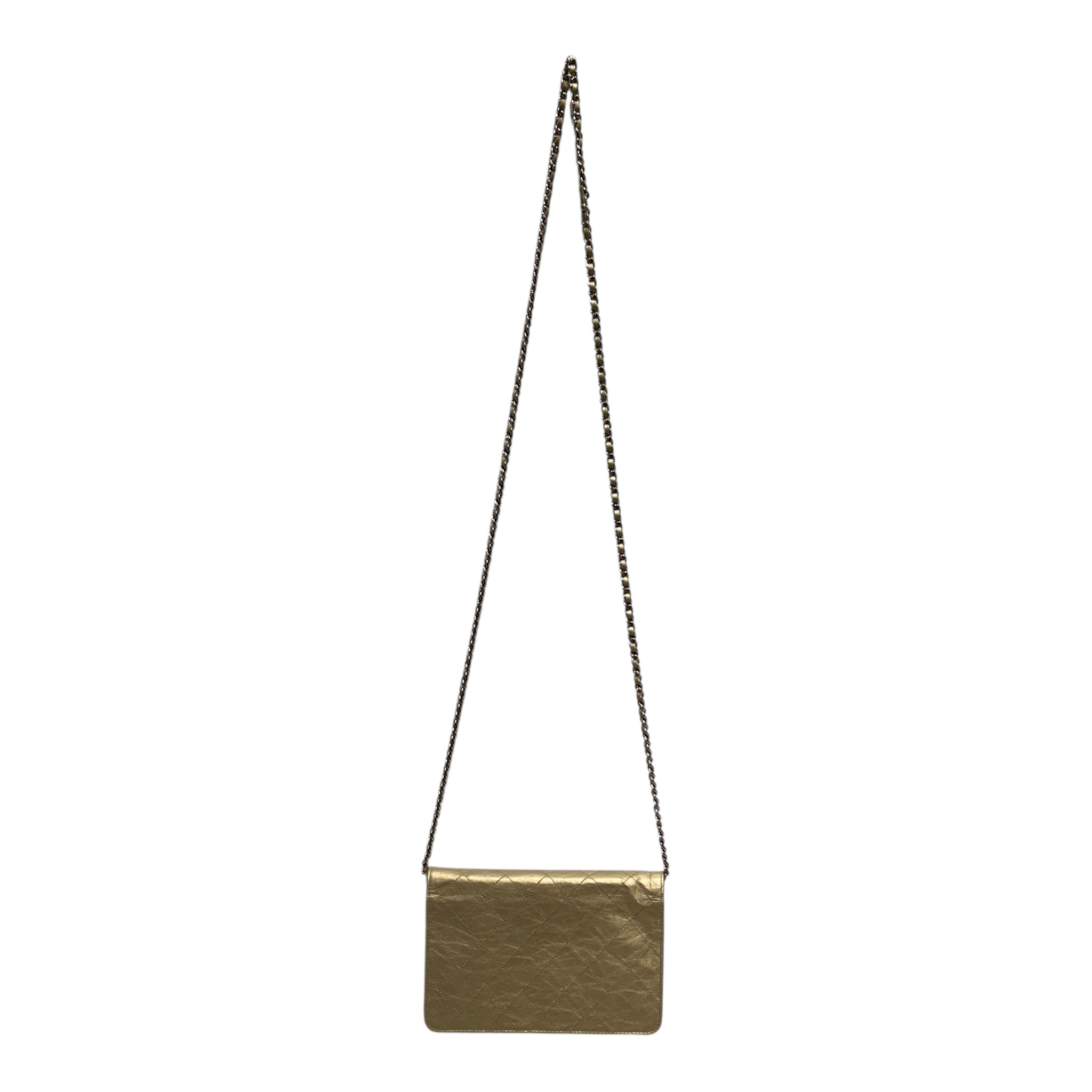 CHANEL/Cross Body Bag/Leather/GLD/LEATHER CROSSBODY BAG view 2