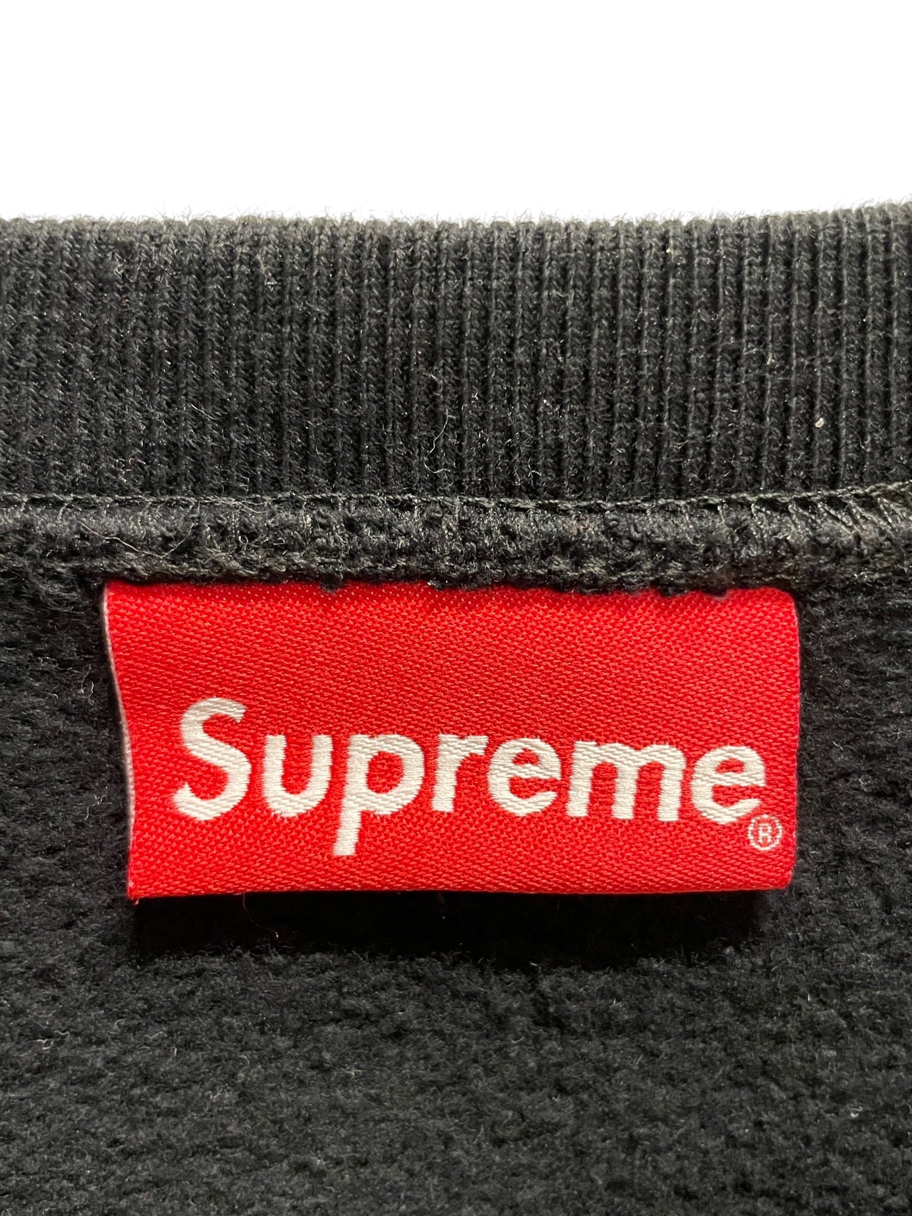 Supreme/Sweater/L/Cotton/BLK/SUPREME LARGE PATCH ARCH LOGO view 3