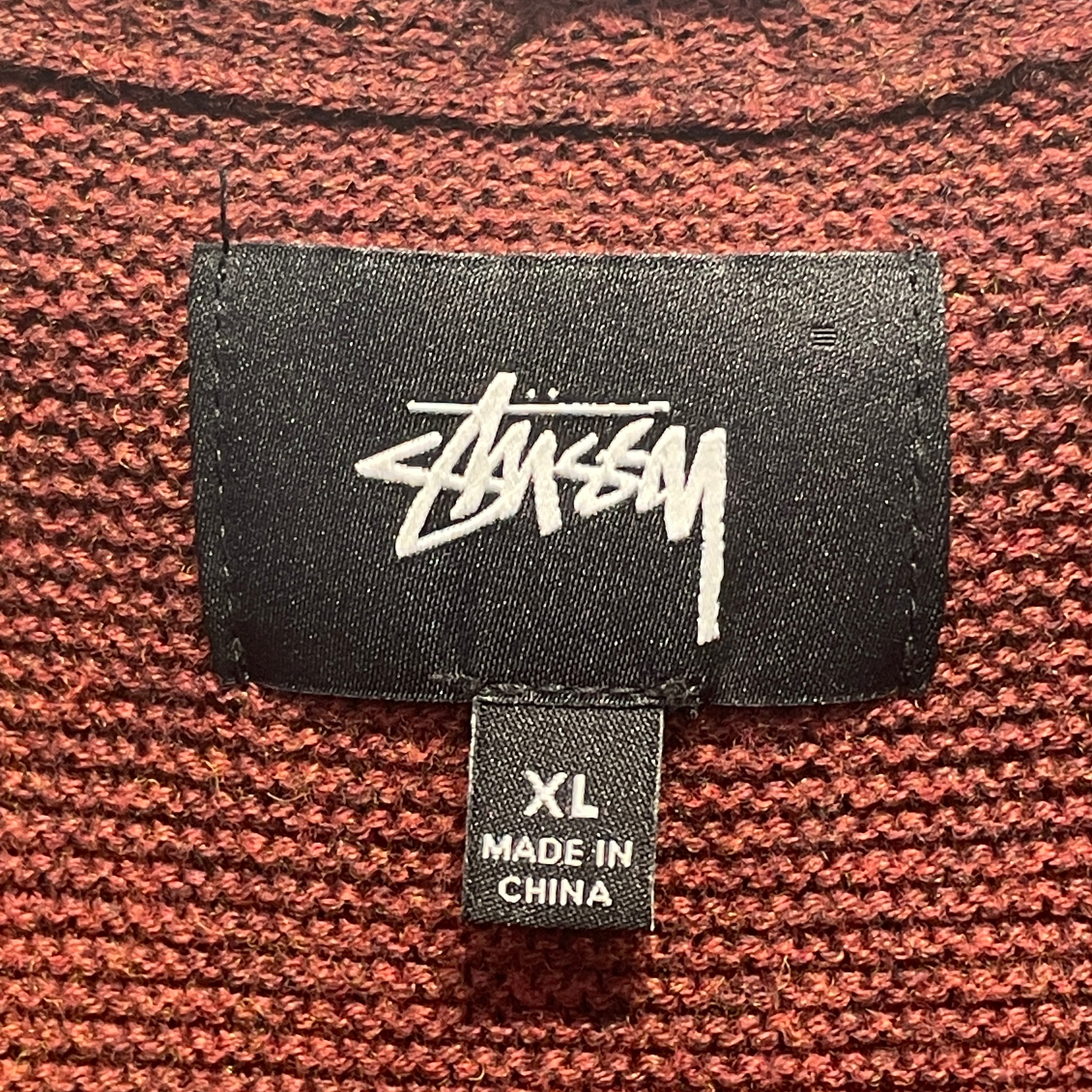 STUSSY/Cardigan/XL/Cotton/BRW/ view 4
