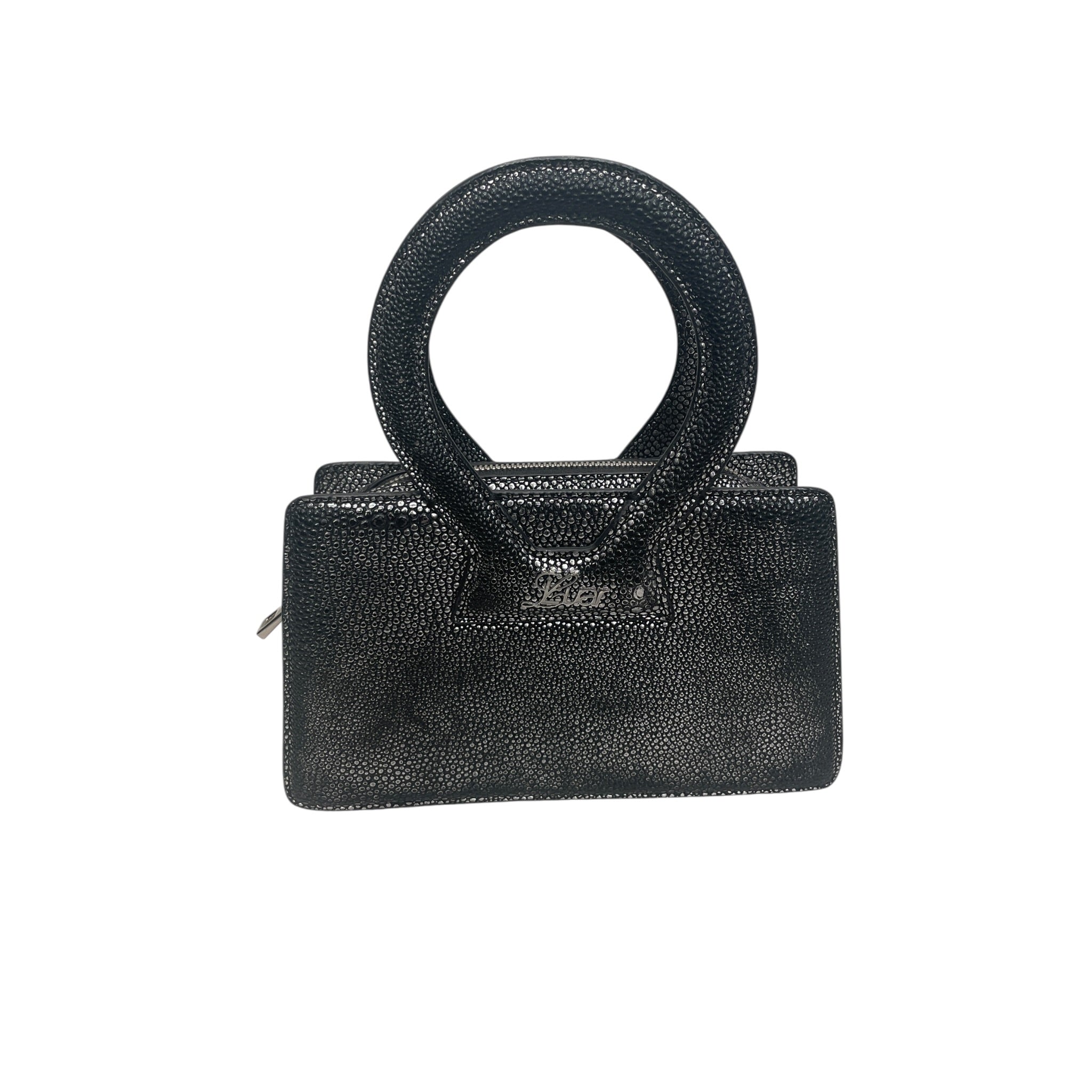 luar/Cross Body Bag/Leather/SLV/BUBBLE MINI TOTE view 1