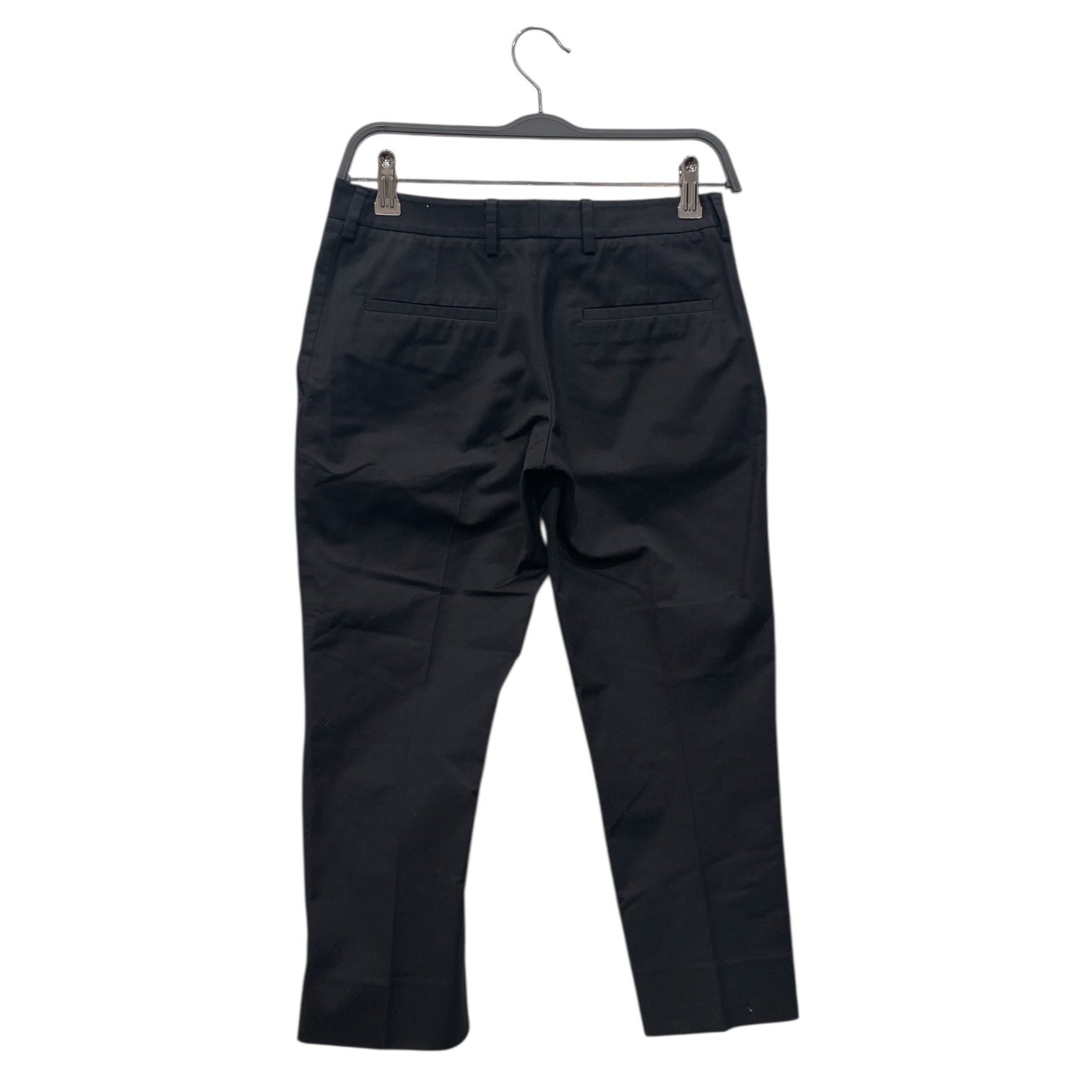 Maison Martin Margiela/Cropped Pants/38/Cotton/BLK/PLEATED CROP PANT view 2