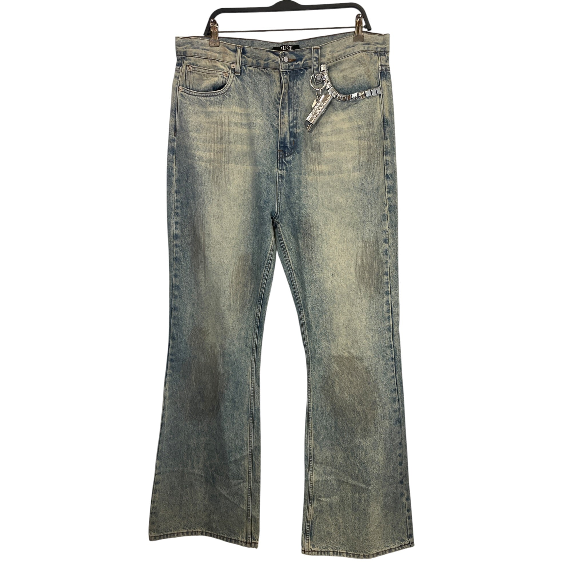ALICE HOLLYWOOD/Pants/34/Denim/BLU/LIGHTER CILP #7 view 1